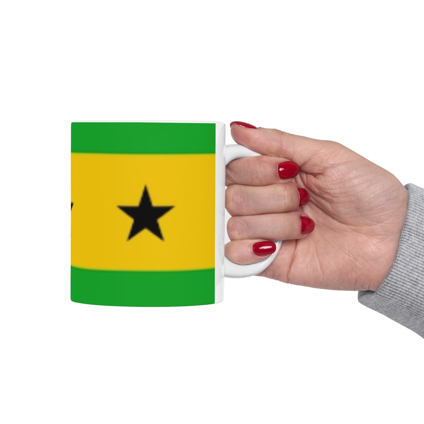 Ceramic Mug 11oz -- Sao Tome and Principe
