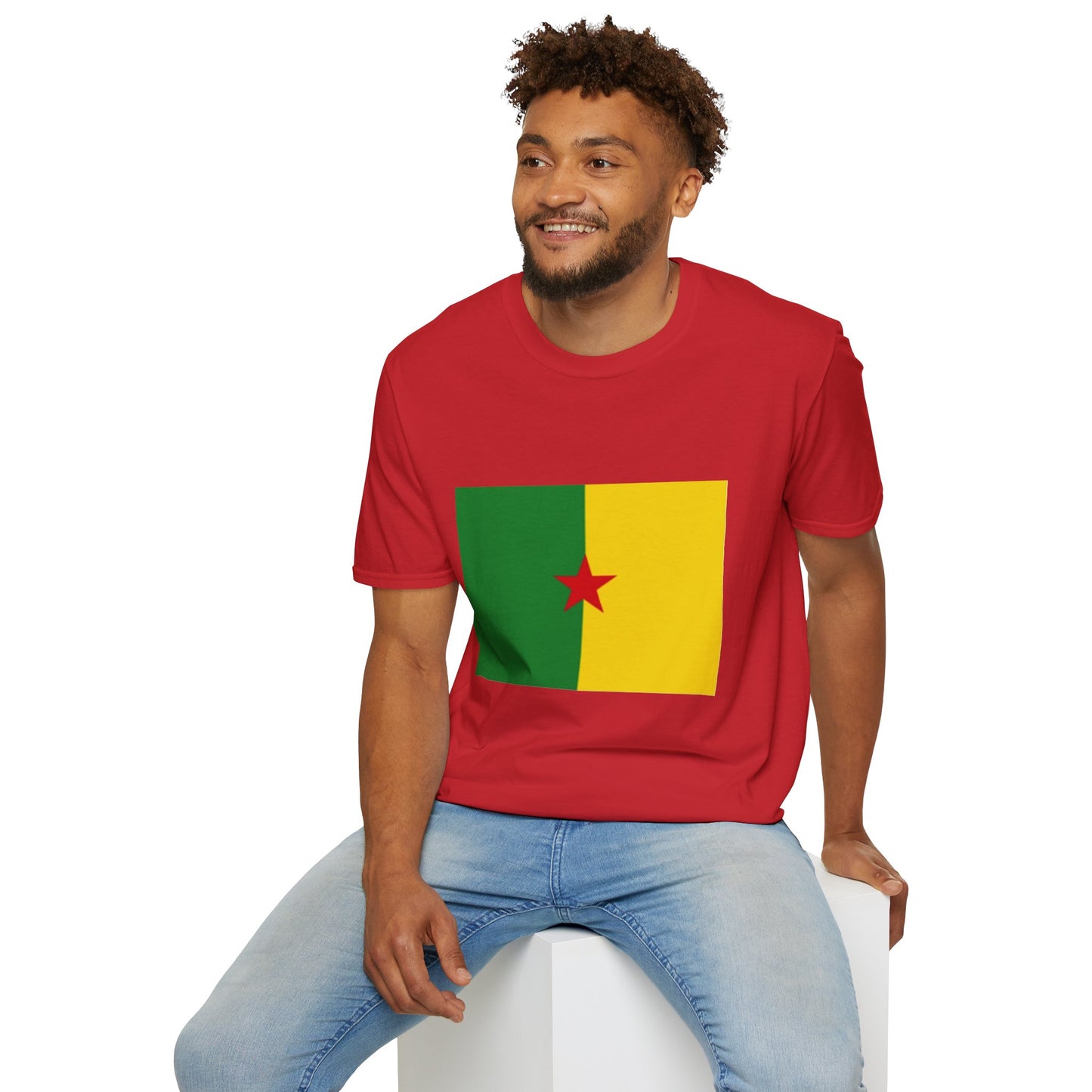 Unisex Softstyle T-Shirt -- French Guiana