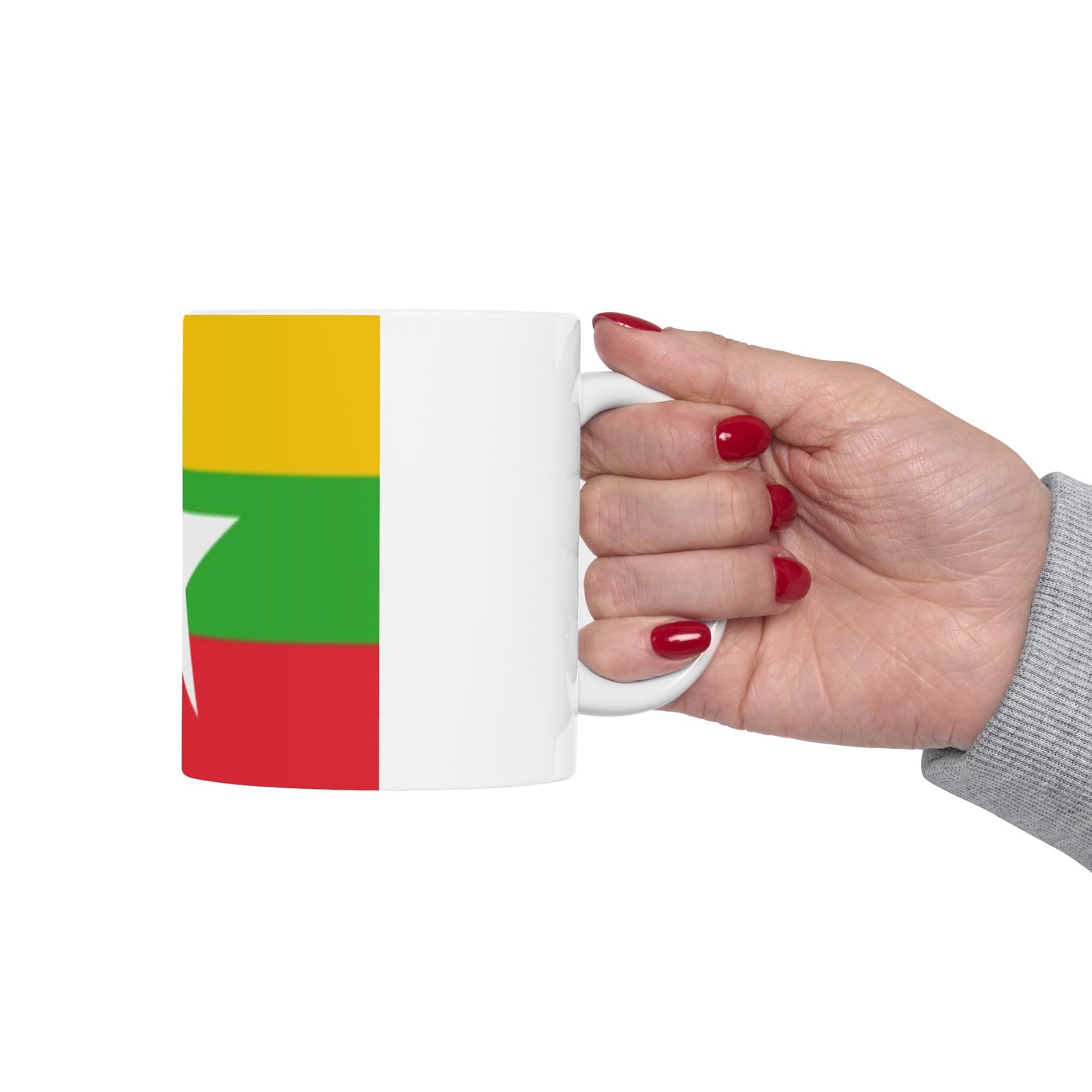Ceramic Mug, 11oz -- Myanmar