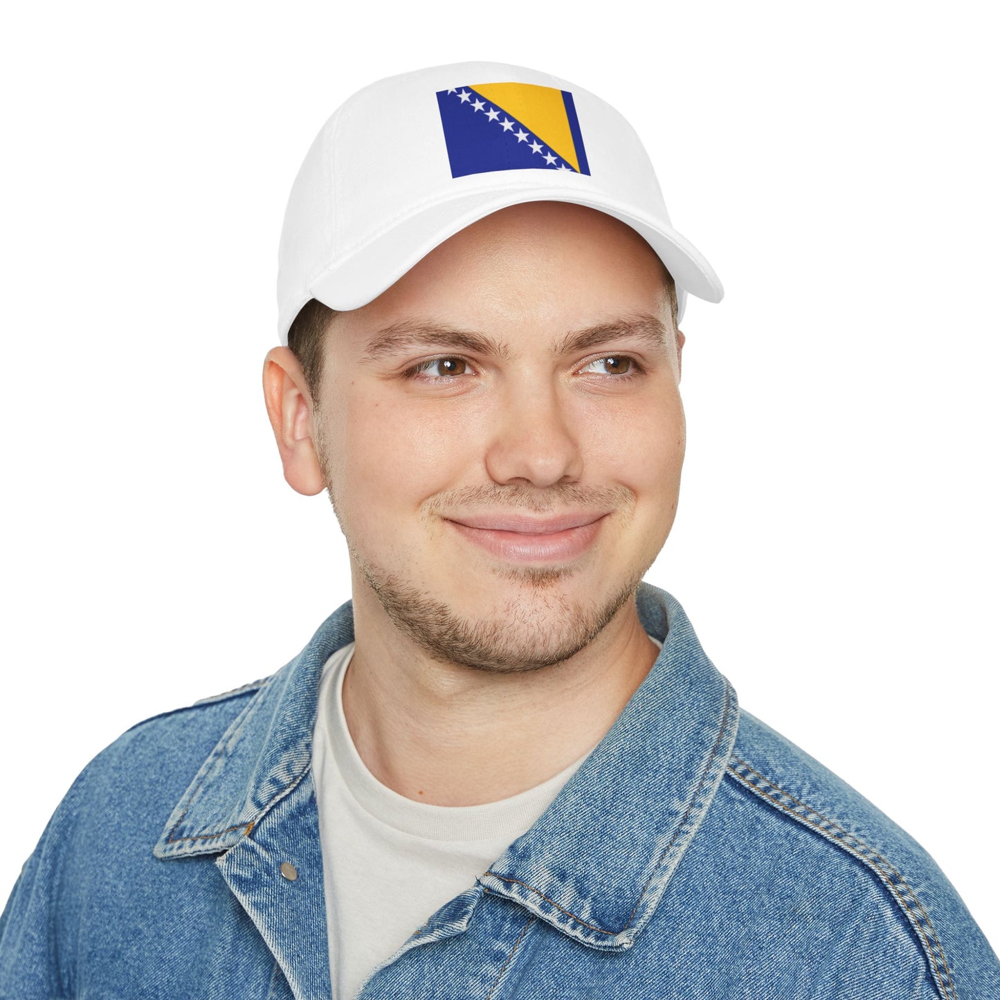 Low Profile Baseball Cap -- Bosnia Herzegovina
