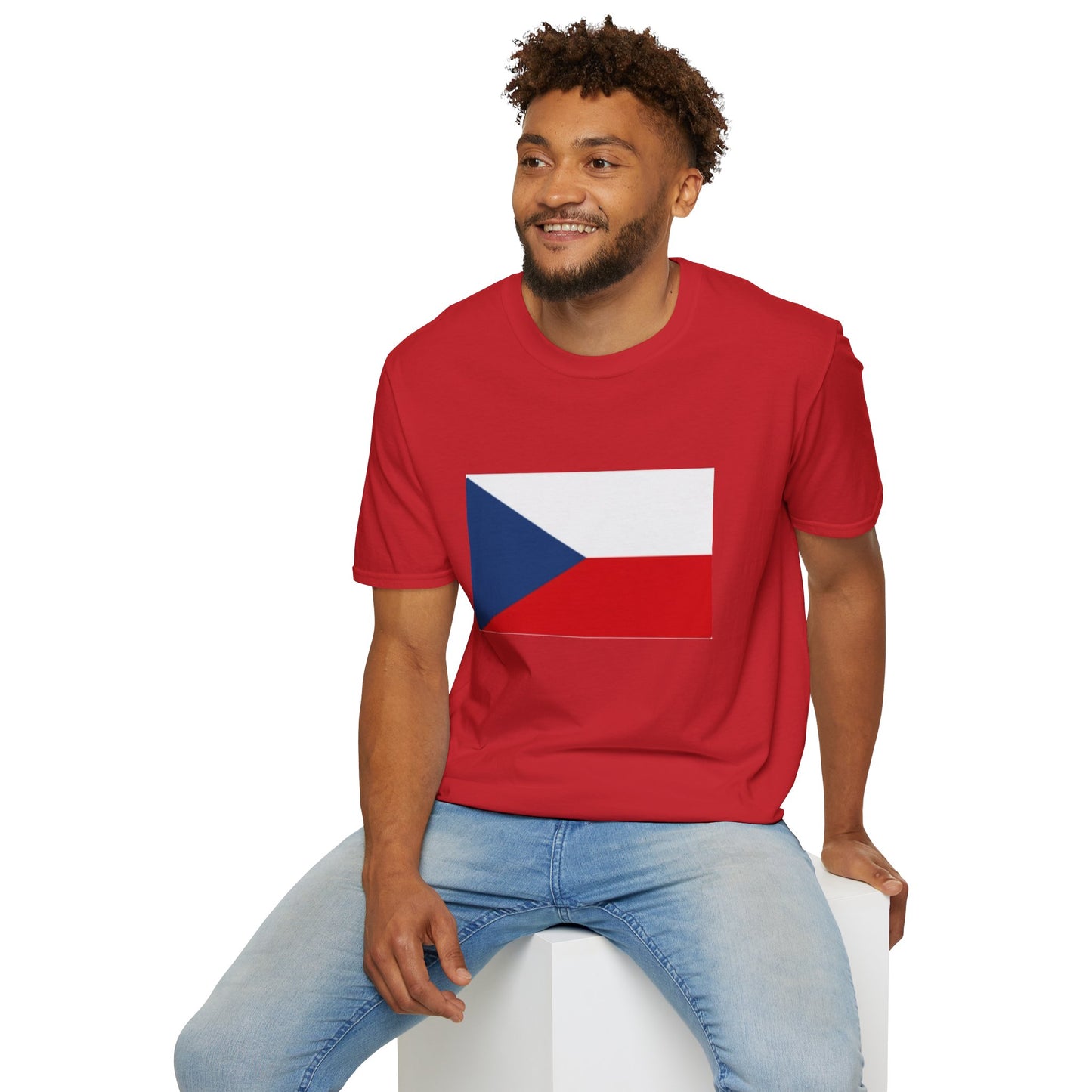 Unisex Softstyle T-Shirt -- Czechia