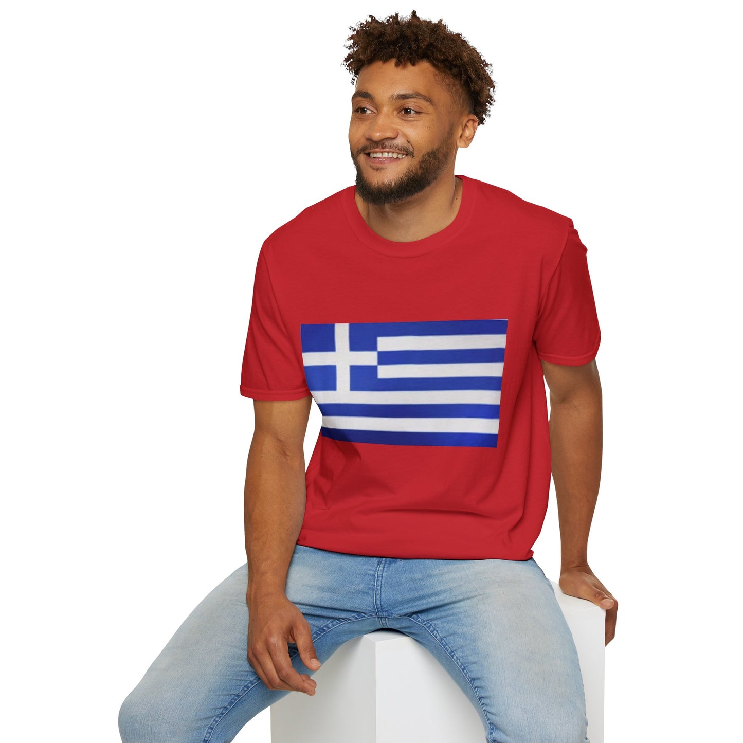 Unisex Softstyle T-Shirt -- Greece
