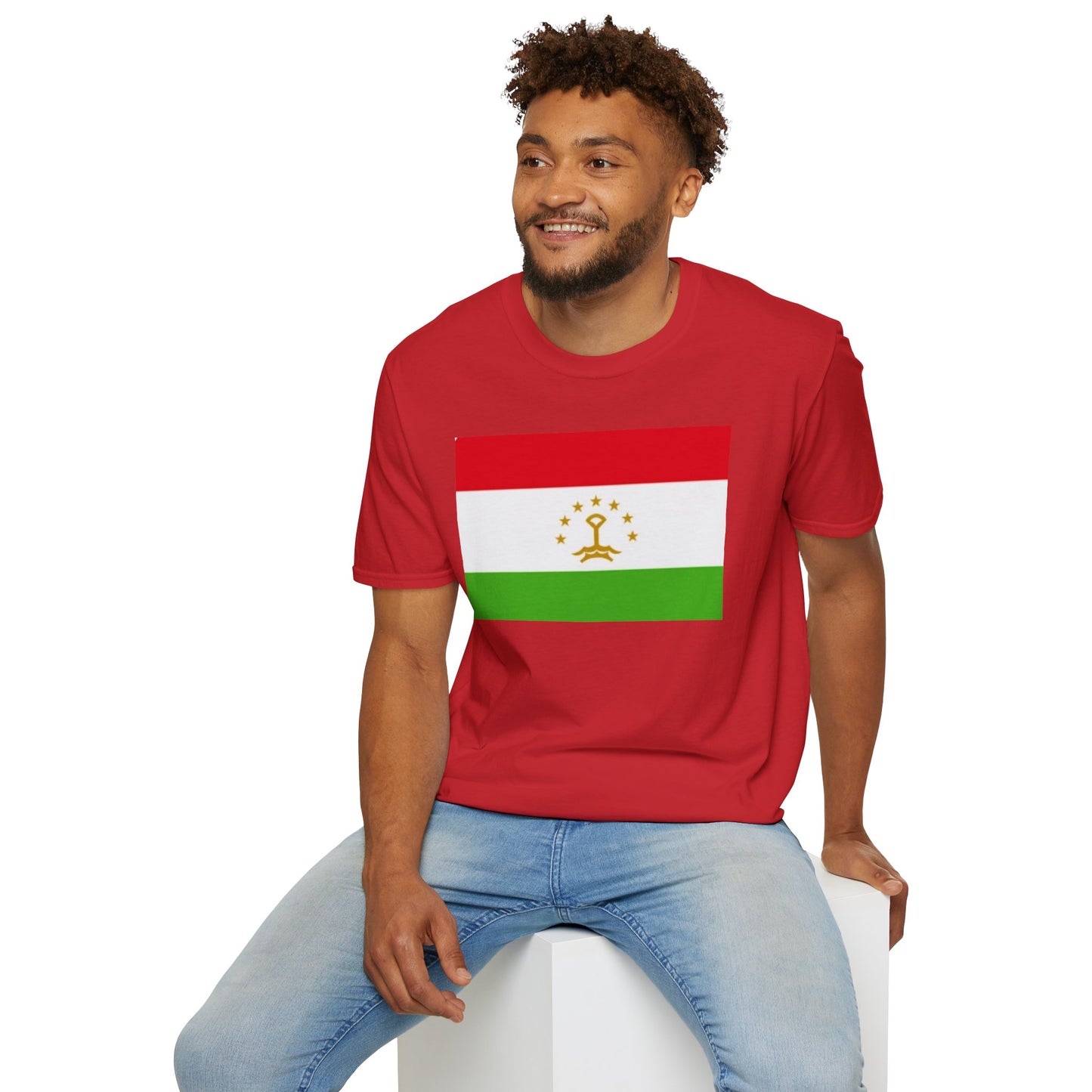Unisex Softstyle T-Shirt -- Tajikistan