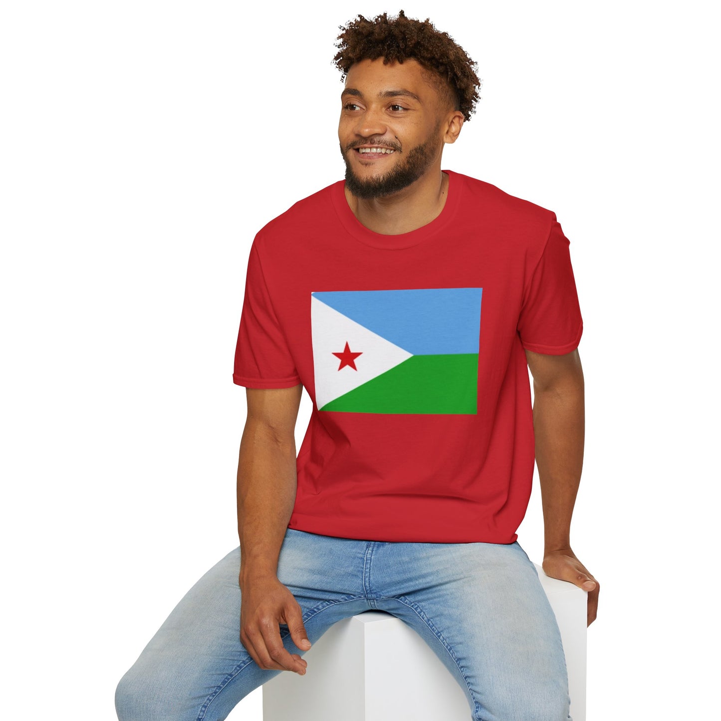Unisex Softstyle T-Shirt -- Djibouti