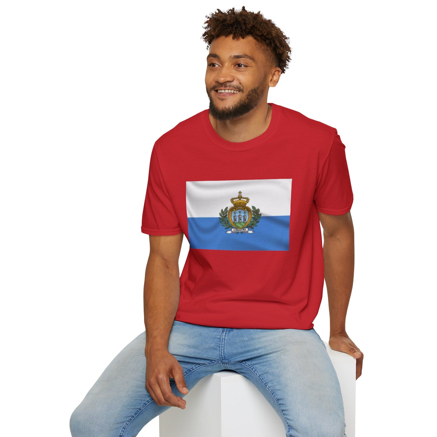 Unisex Softstyle T-Shirt -- San Marino