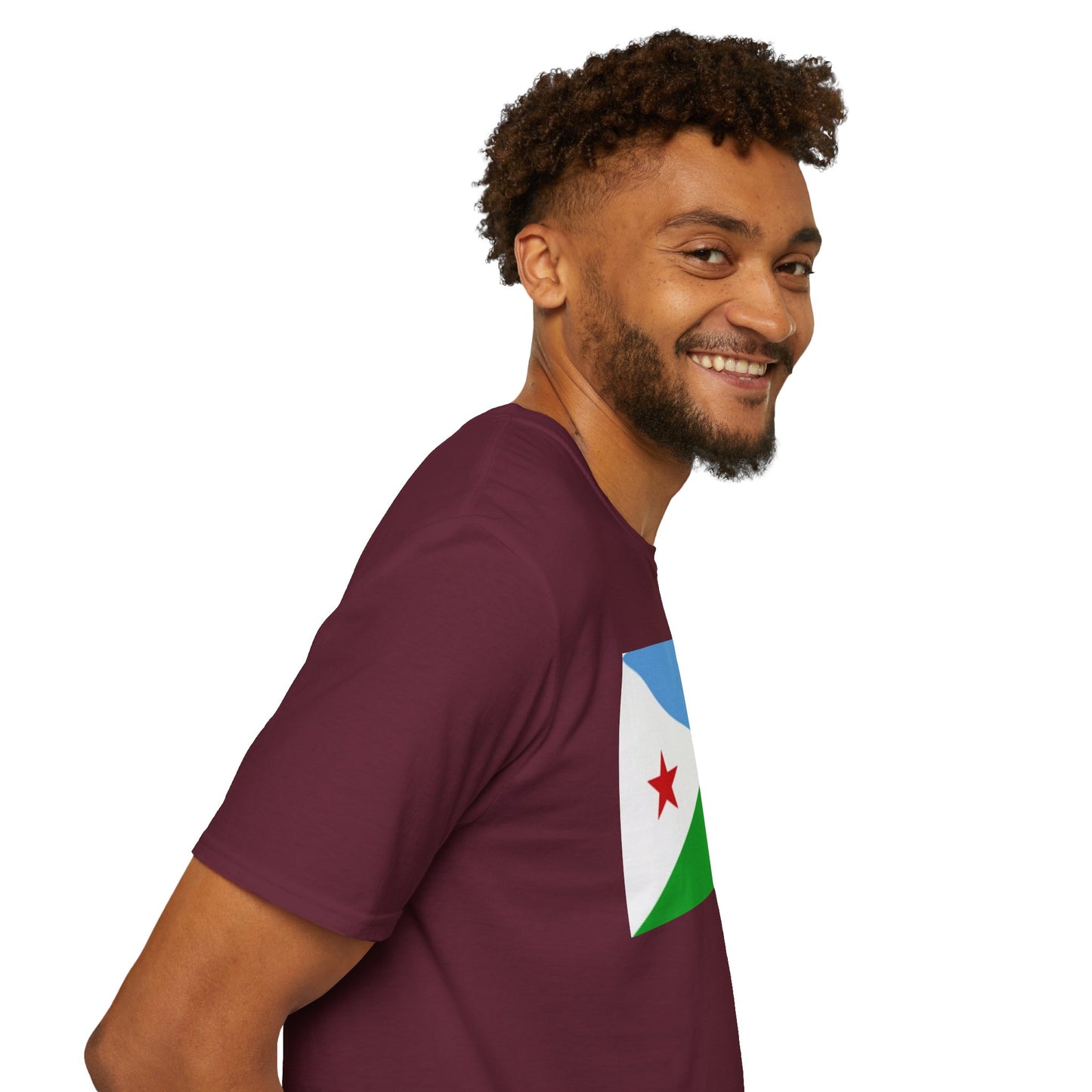 Unisex Softstyle T-Shirt -- Djibouti