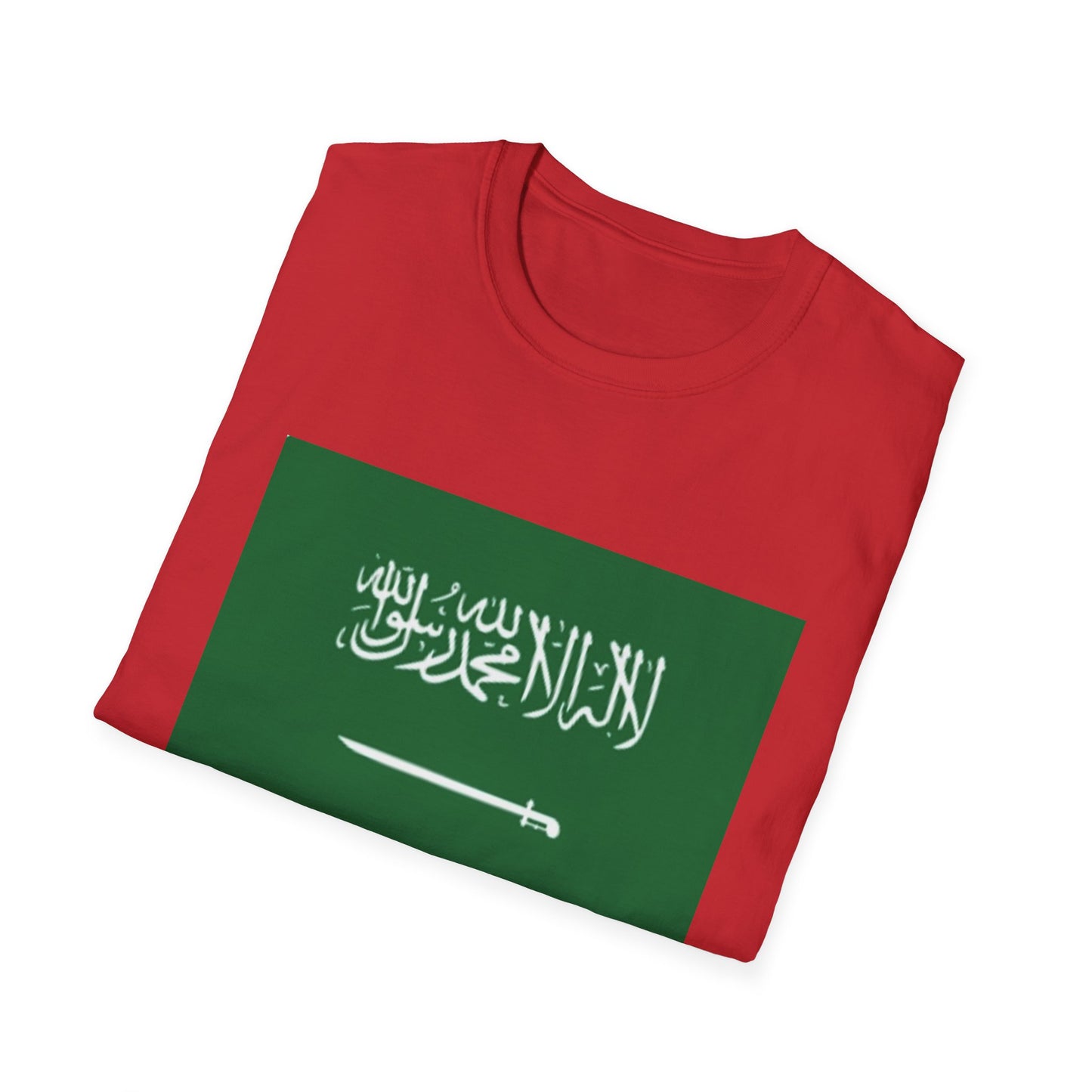 Unisex Softstyle T-Shirt -- Saudi Arabia