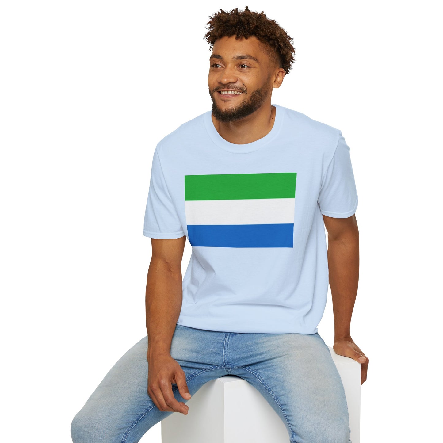 Unisex Softstyle T-Shirt -- Sierra Leone