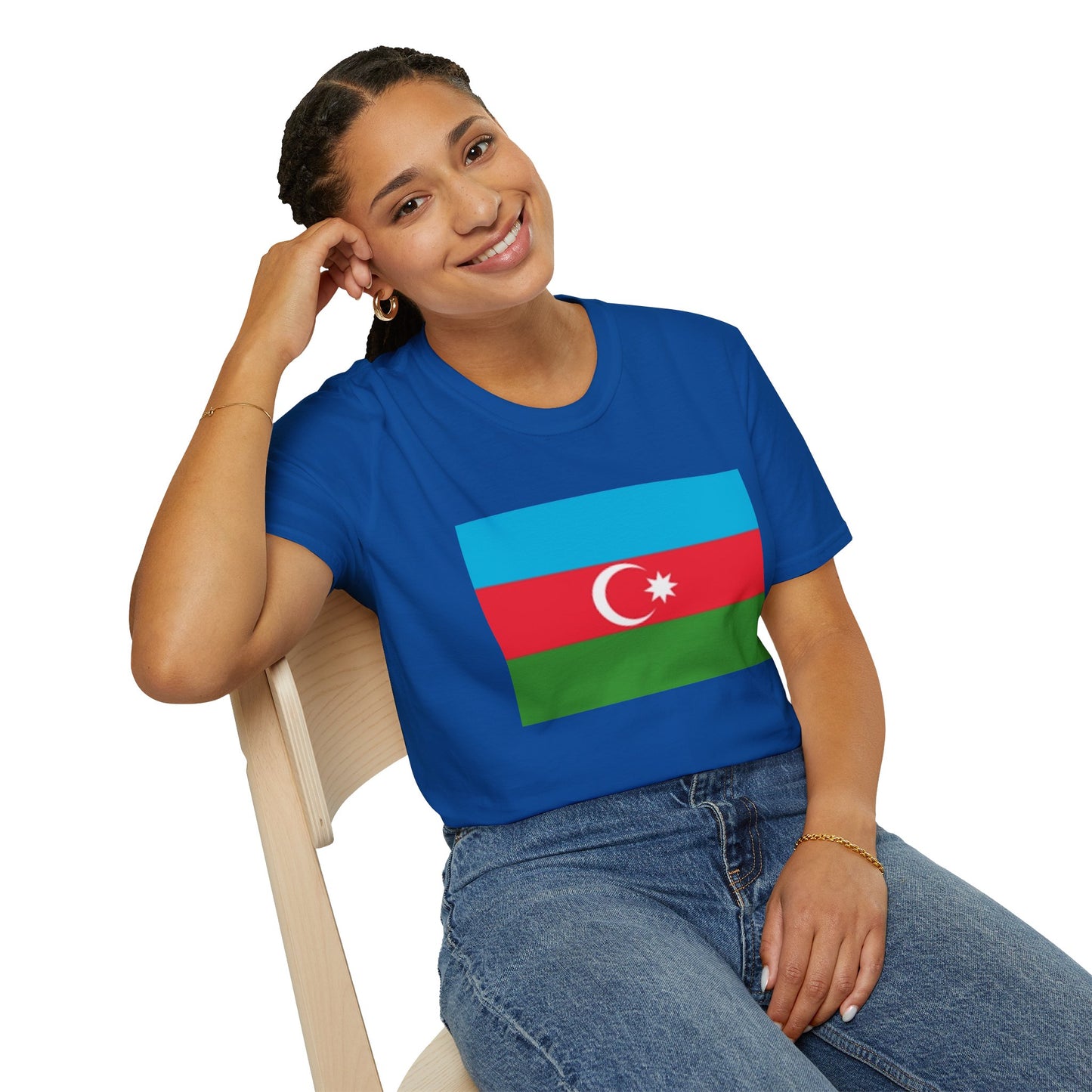 Unisex Softstyle T-Shirt -- Azerbaijan