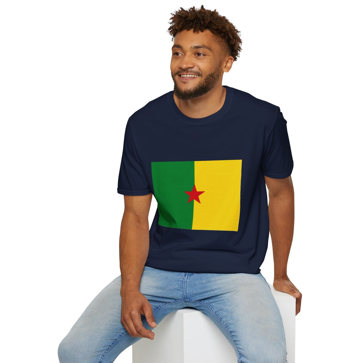 Unisex Softstyle T-Shirt -- French Guiana