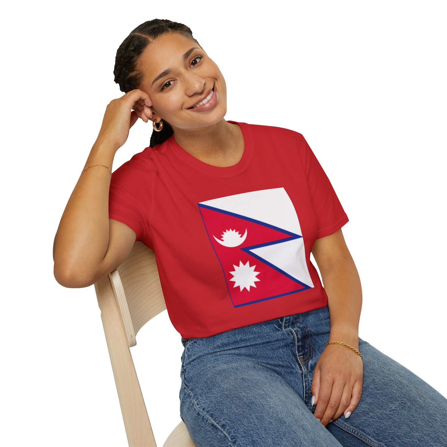 Unisex Softstyle T-Shirt -- Nepal