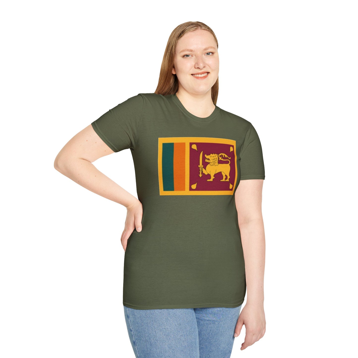 Unisex Softstyle T-Shirt -- Sri Lanka
