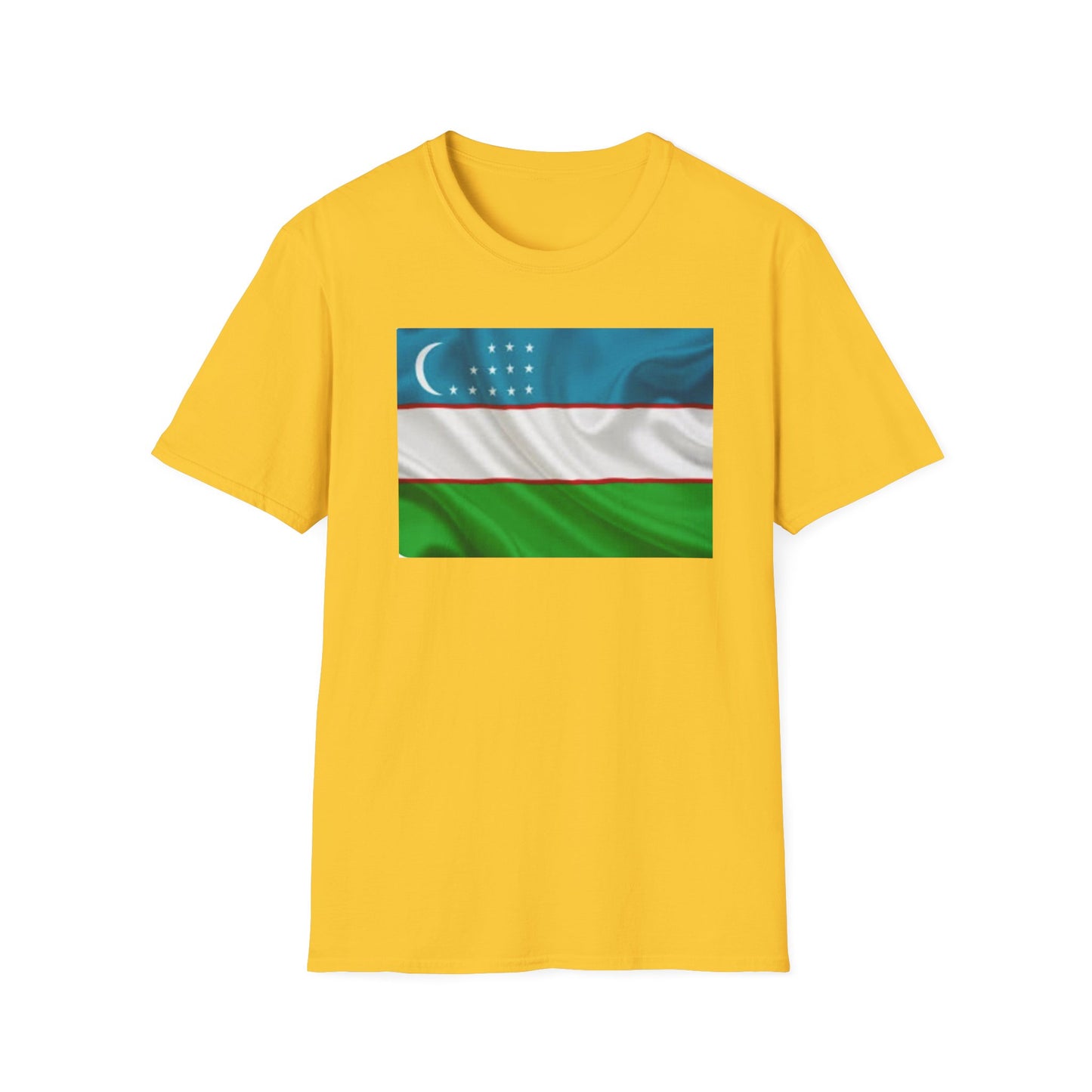 Unisex Softstyle T-Shirt -- Uzbekistan