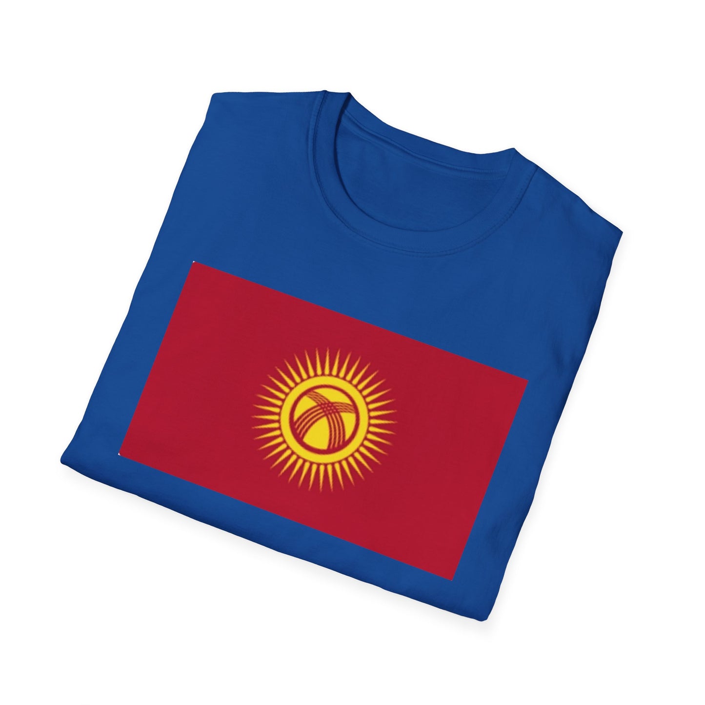 Unisex Softstyle T-Shirt -- Kyrgyzstan