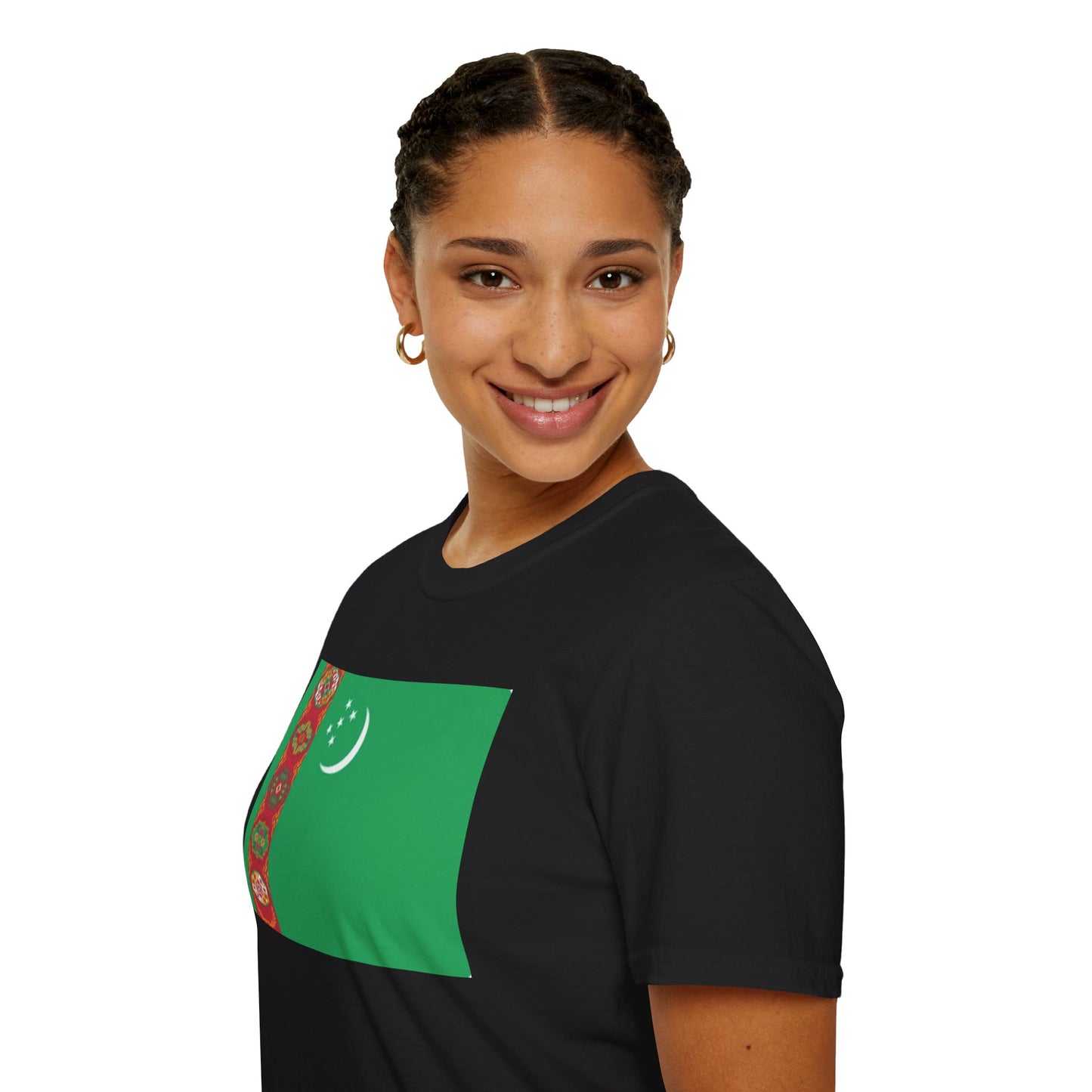 Unisex Softstyle T-Shirt -- Turkmenistan