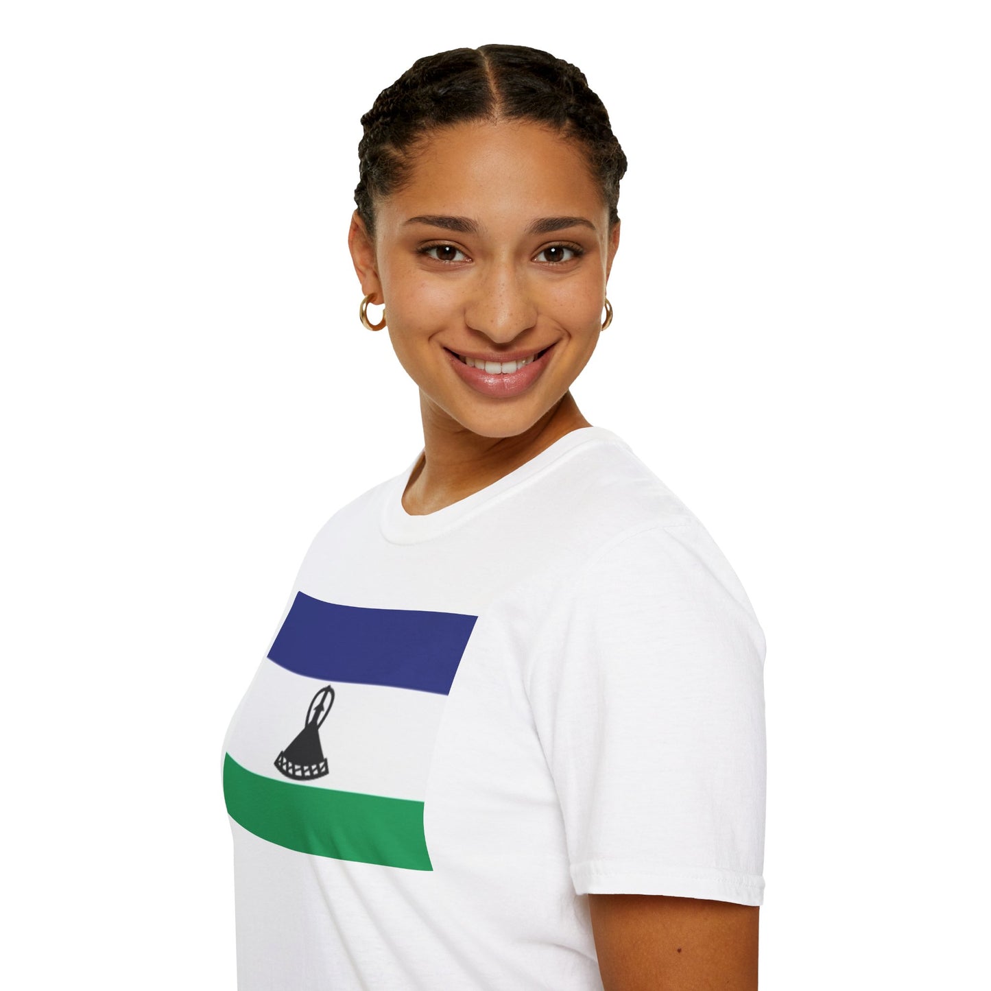 Unisex Softstyle T-Shirt -- Lesotho