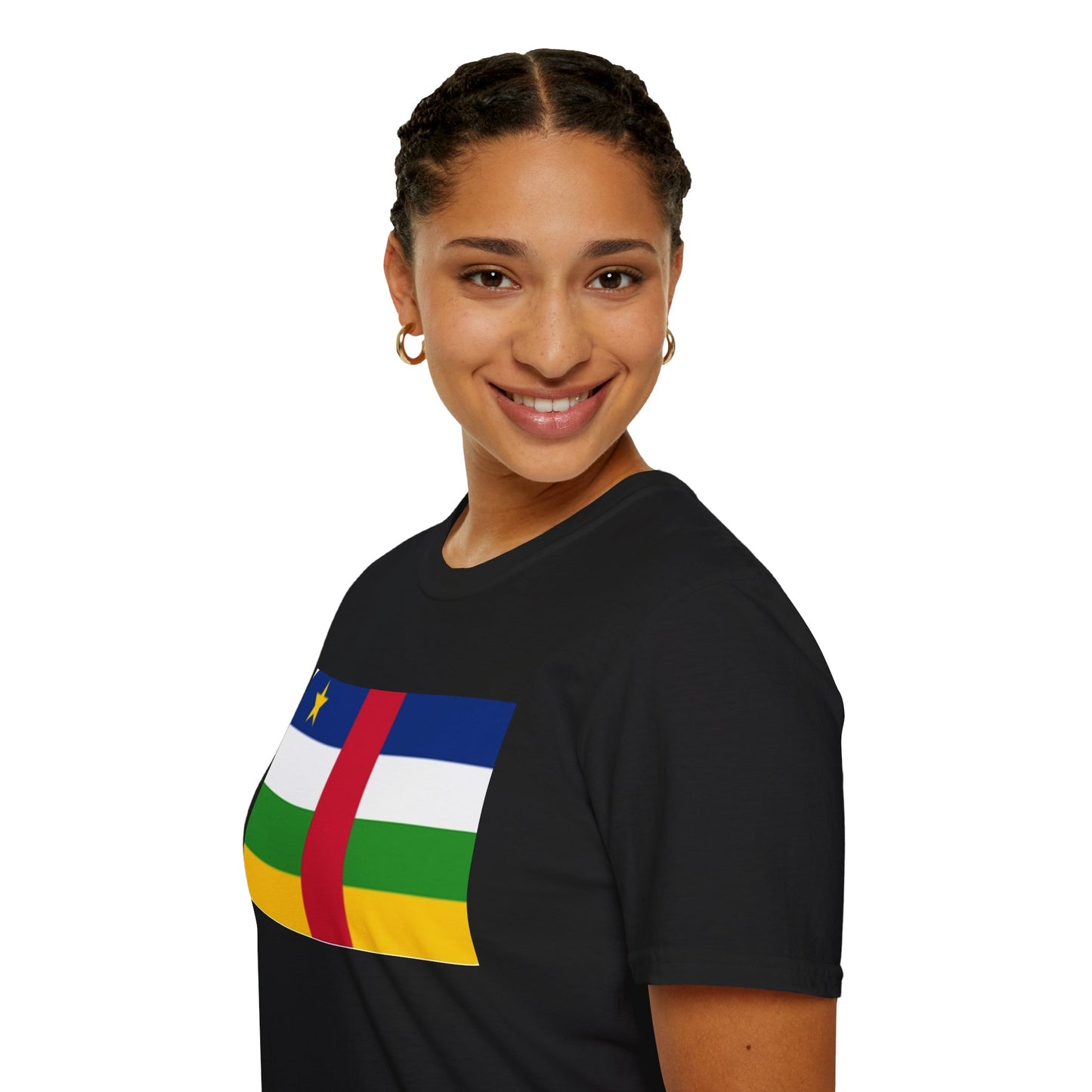 Unisex Softstyle T-Shirt - Central African Republic
