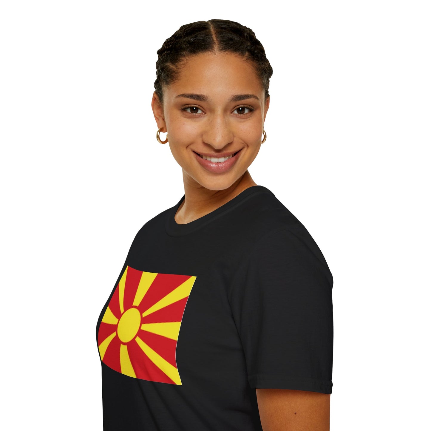 Unisex Softstyle T-Shirt -- North Macedonia