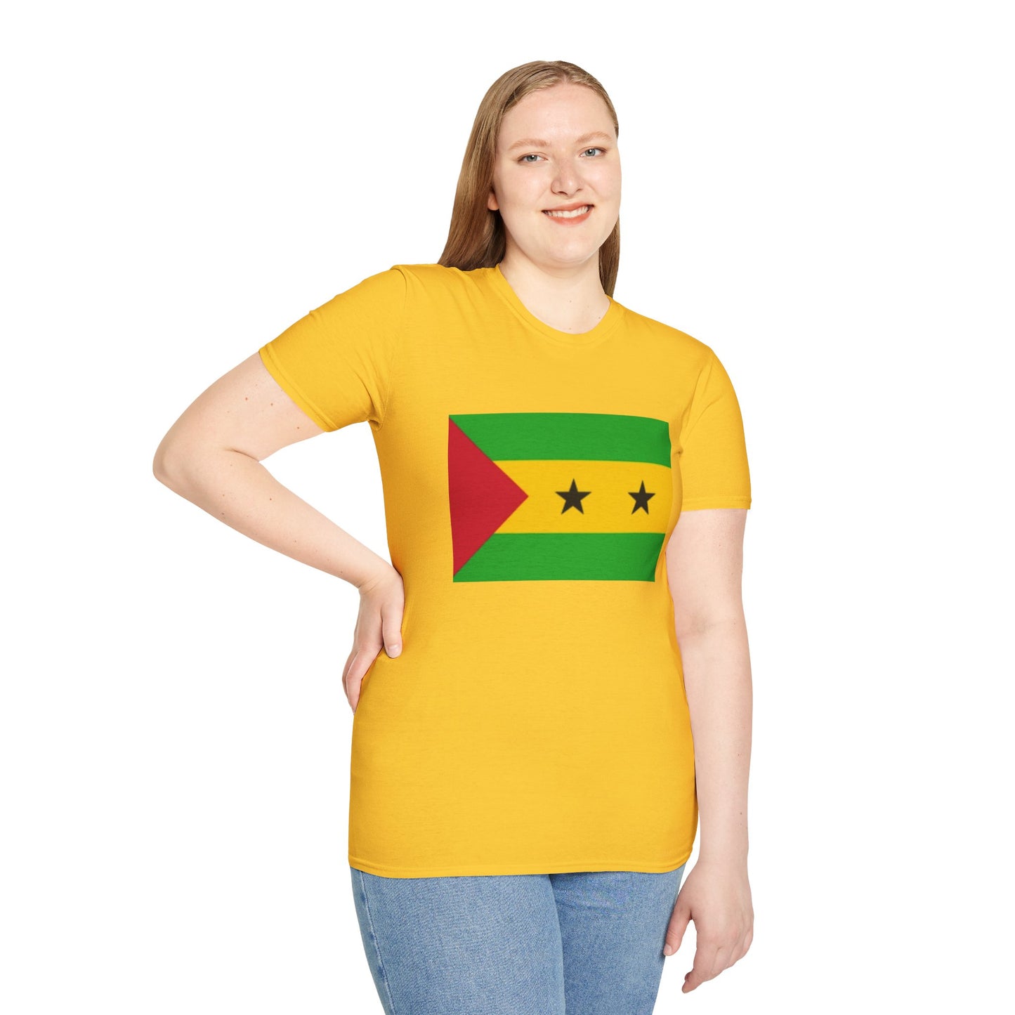 Unisex Softstyle T-Shirt -- Sao Tome and Principe