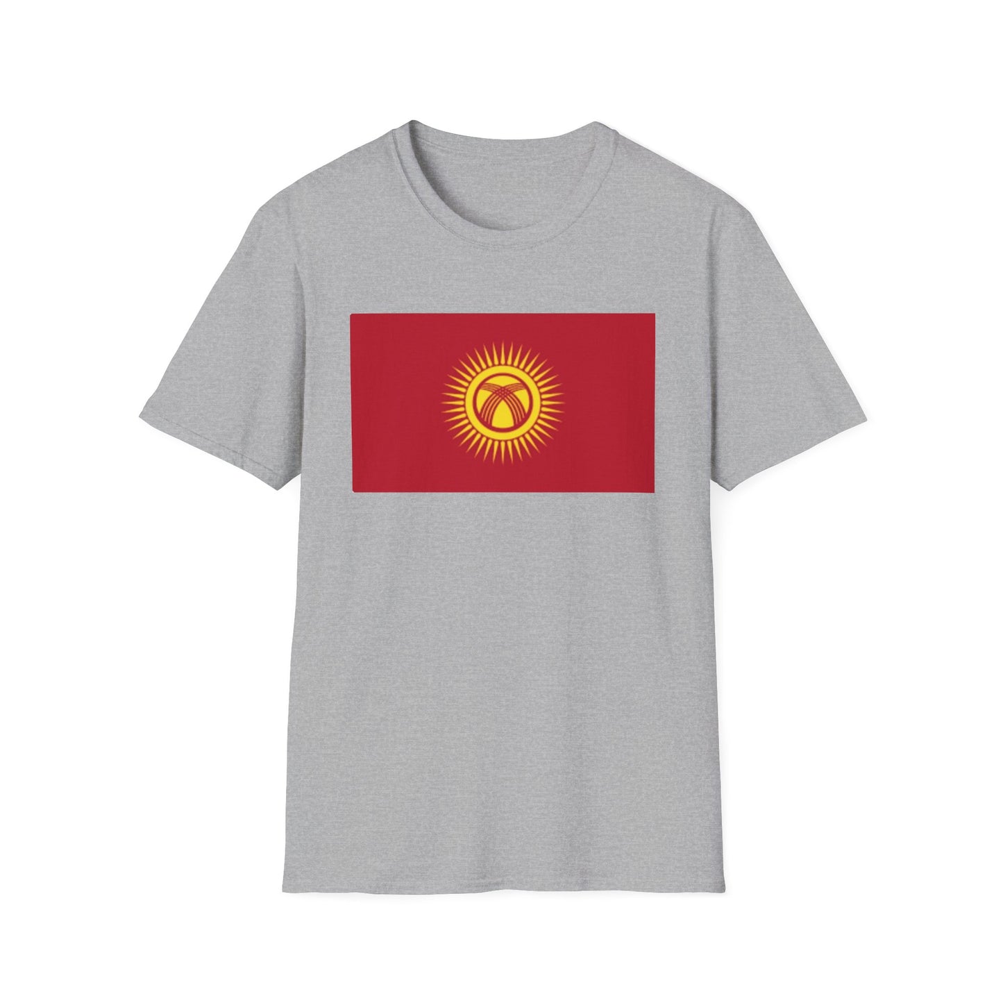 Unisex Softstyle T-Shirt -- Kyrgyzstan
