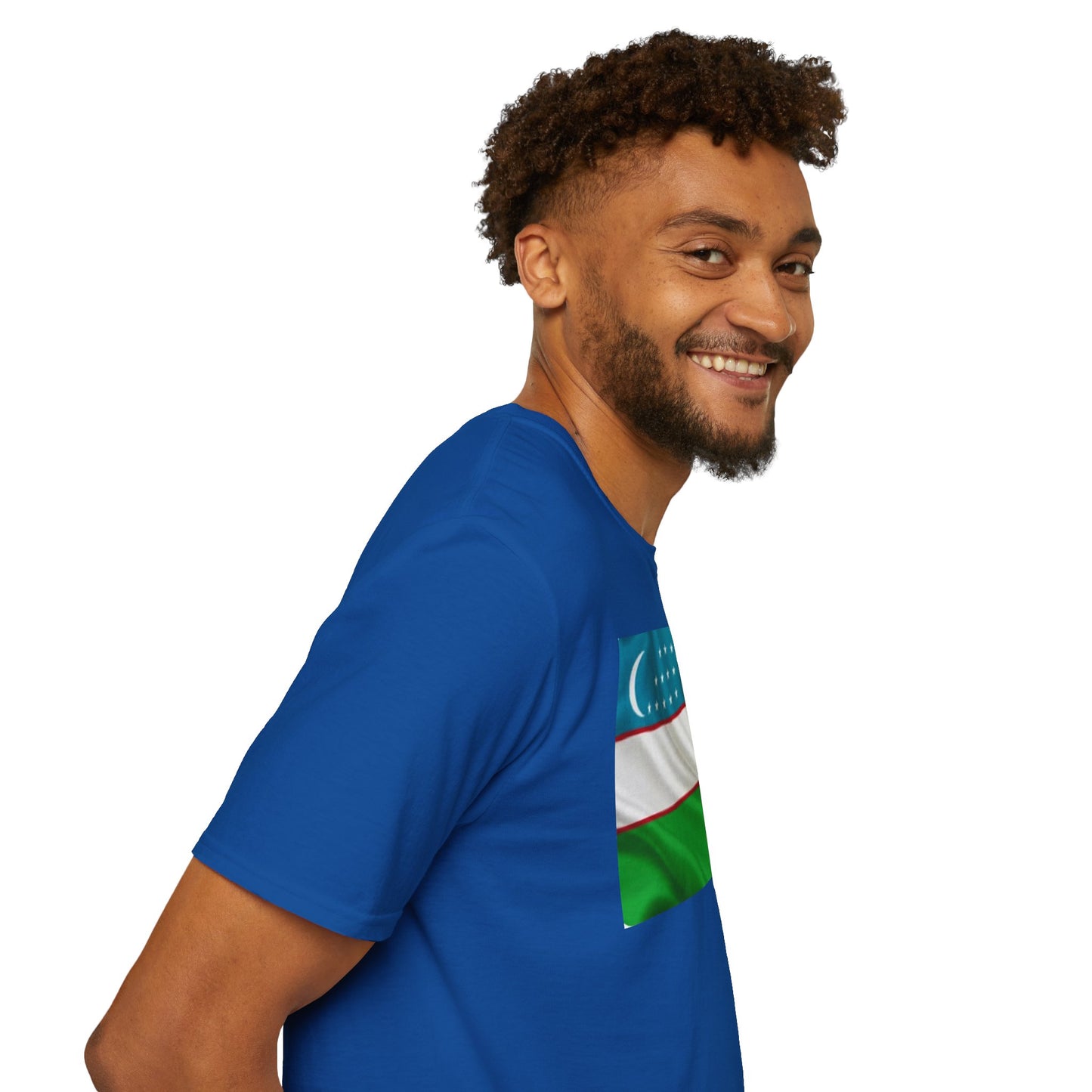Unisex Softstyle T-Shirt -- Uzbekistan