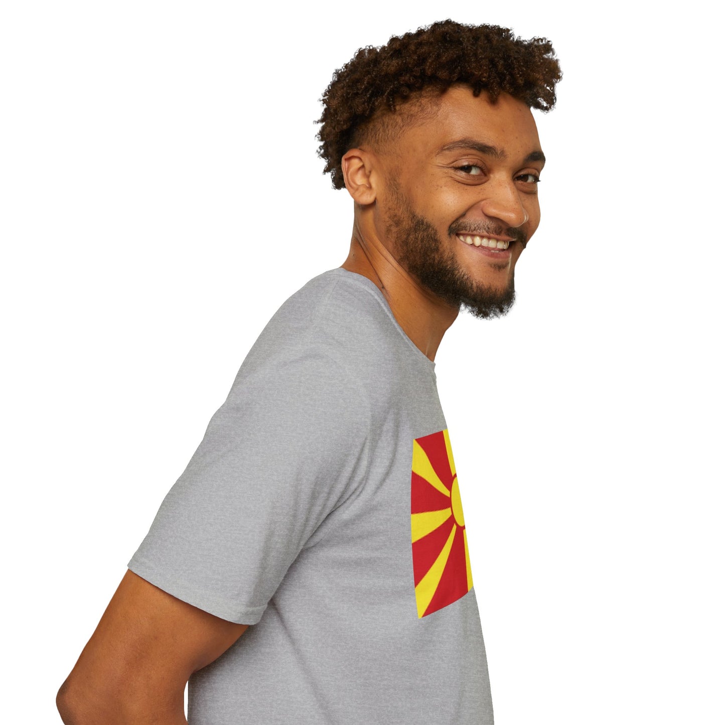 Unisex Softstyle T-Shirt -- North Macedonia