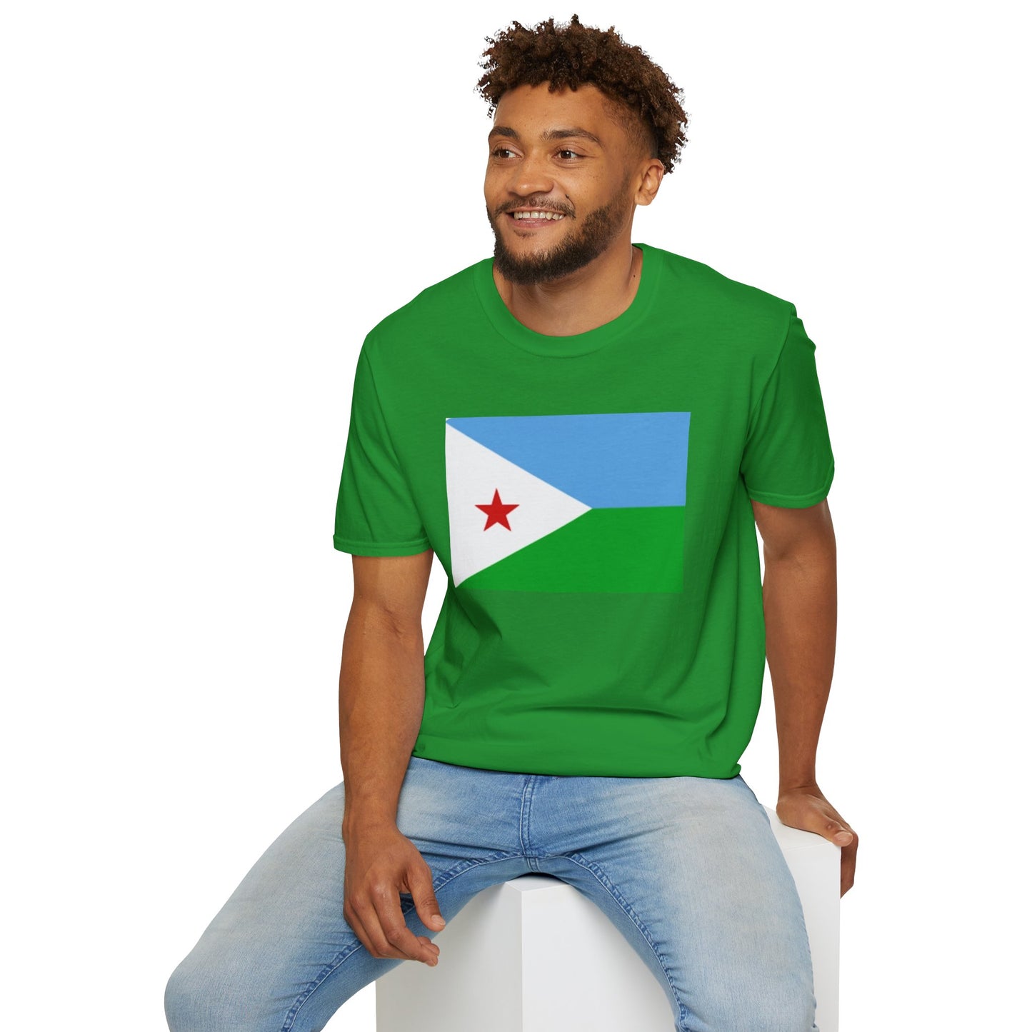 Unisex Softstyle T-Shirt -- Djibouti