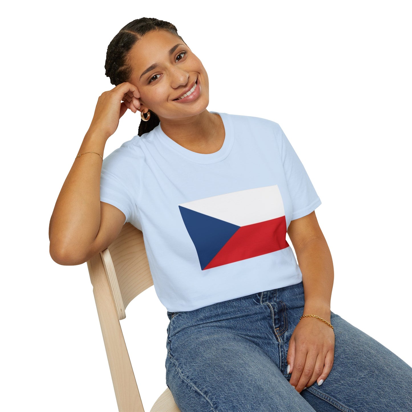 Unisex Softstyle T-Shirt -- Czechia