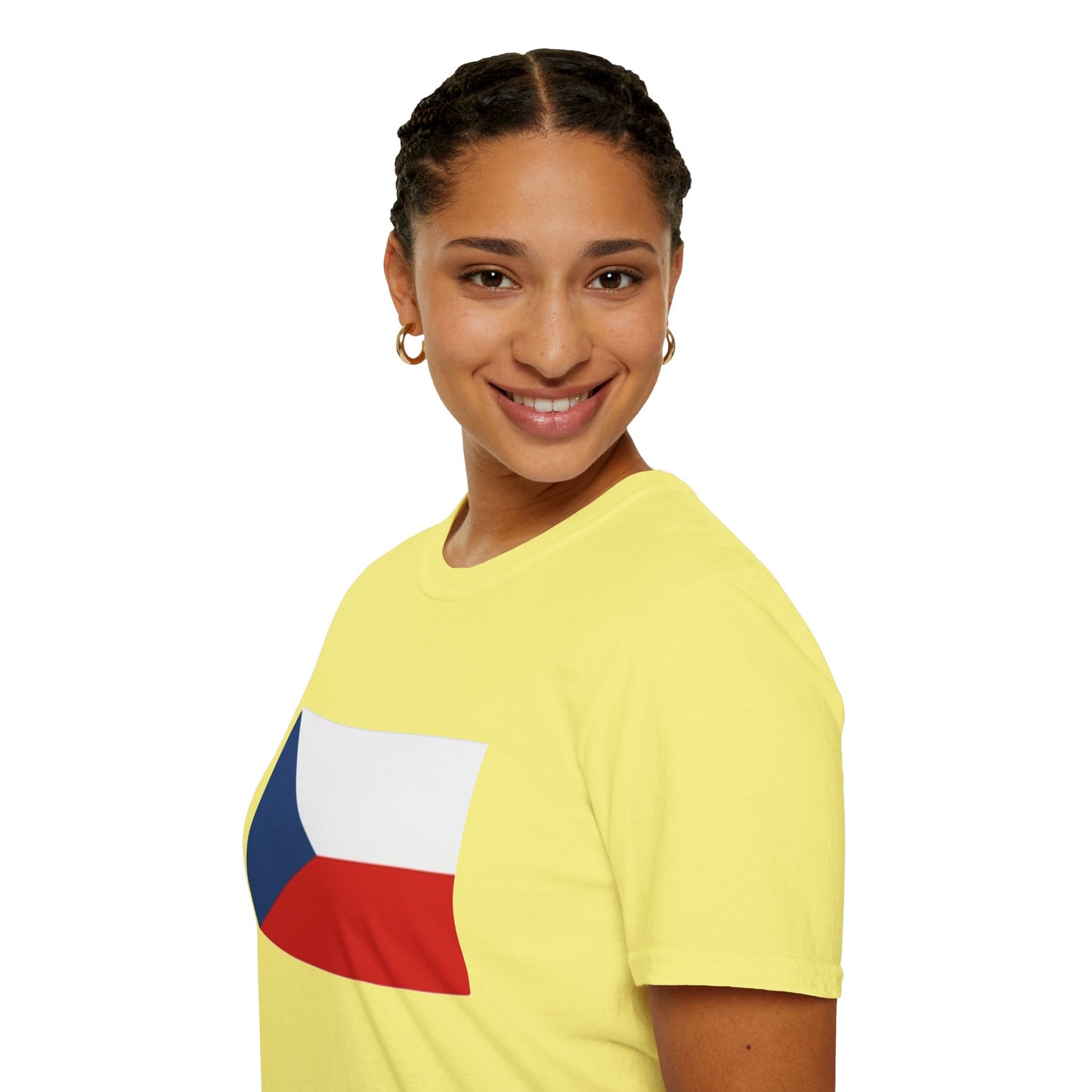 Unisex Softstyle T-Shirt -- Czechia