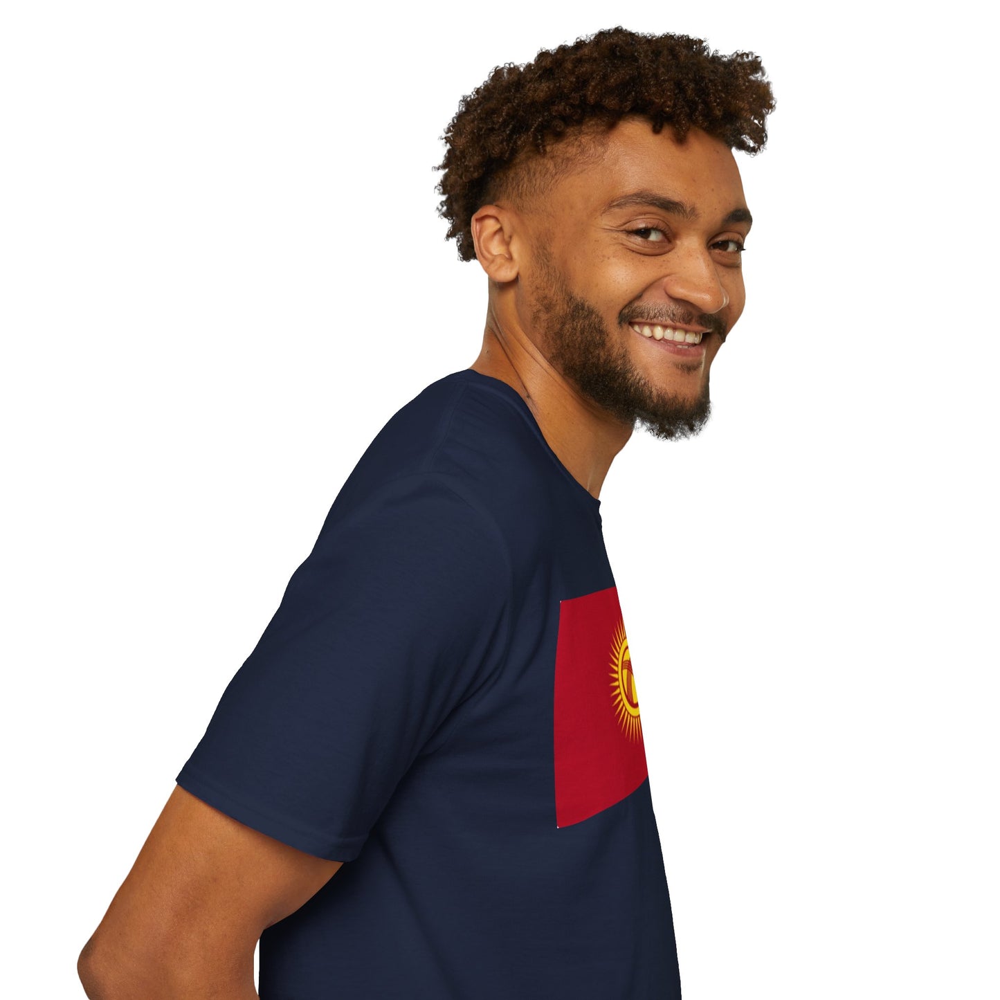 Unisex Softstyle T-Shirt -- Kyrgyzstan