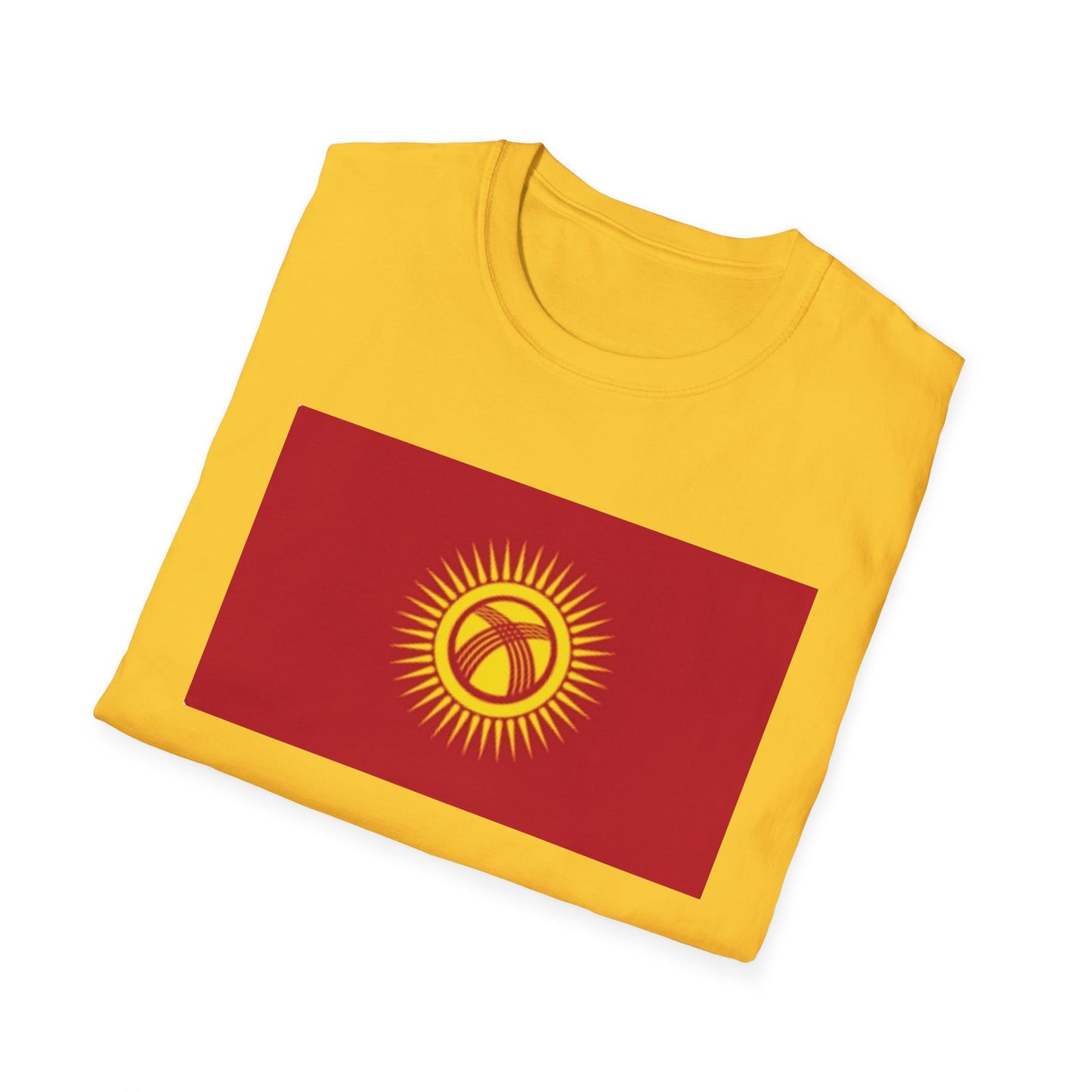 Unisex Softstyle T-Shirt -- Kyrgyzstan