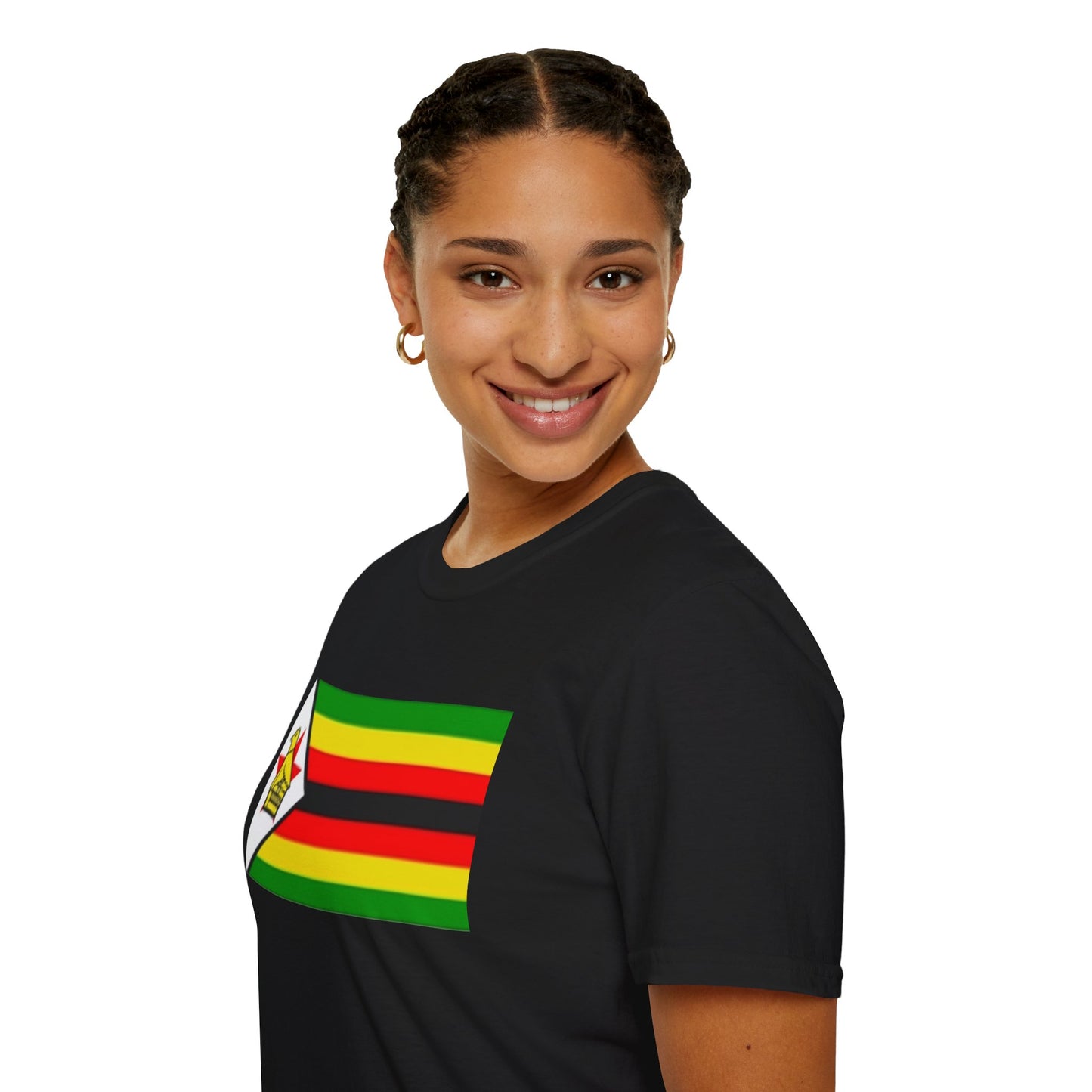 Unisex Softstyle T-Shirt -- Zimbabwe