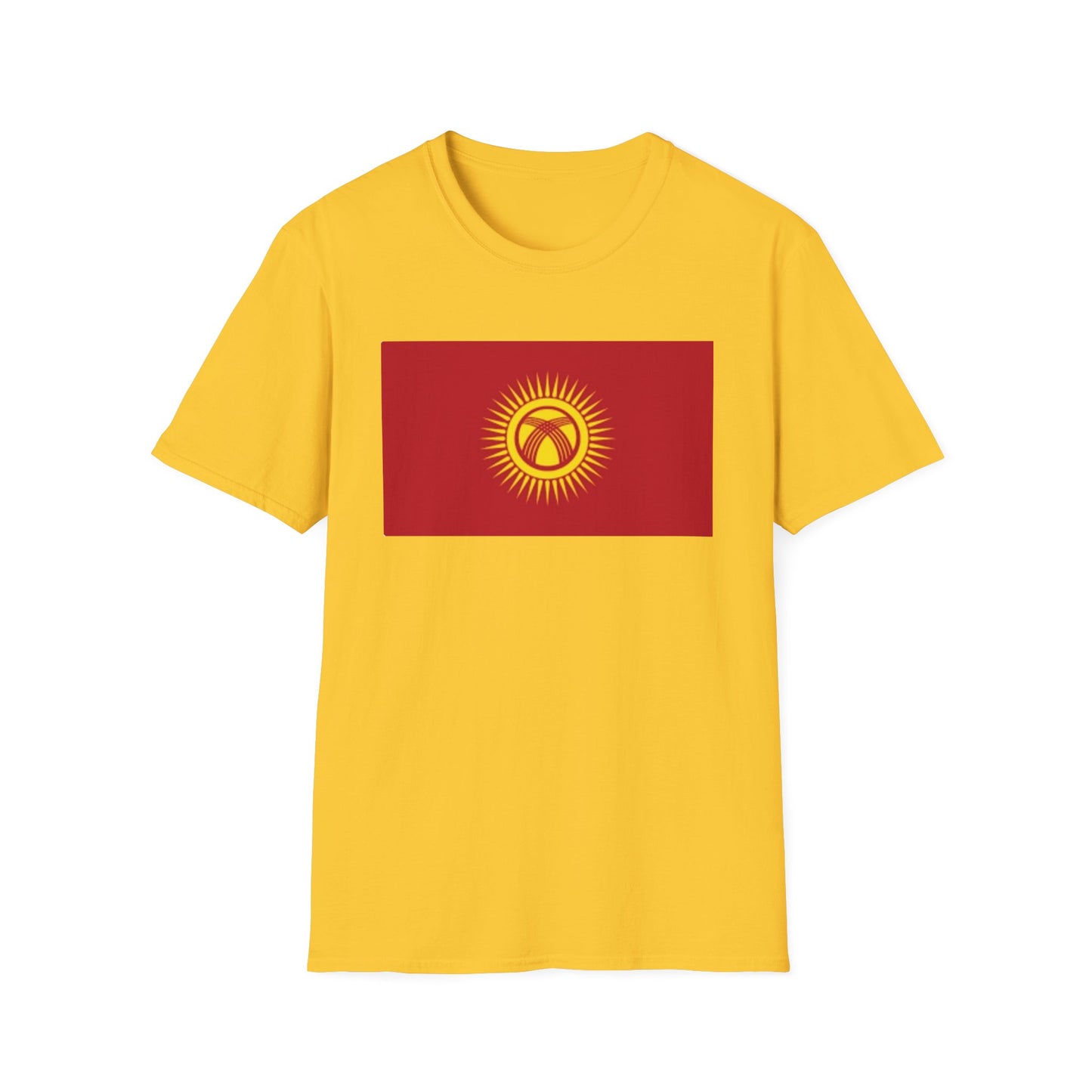 Unisex Softstyle T-Shirt -- Kyrgyzstan