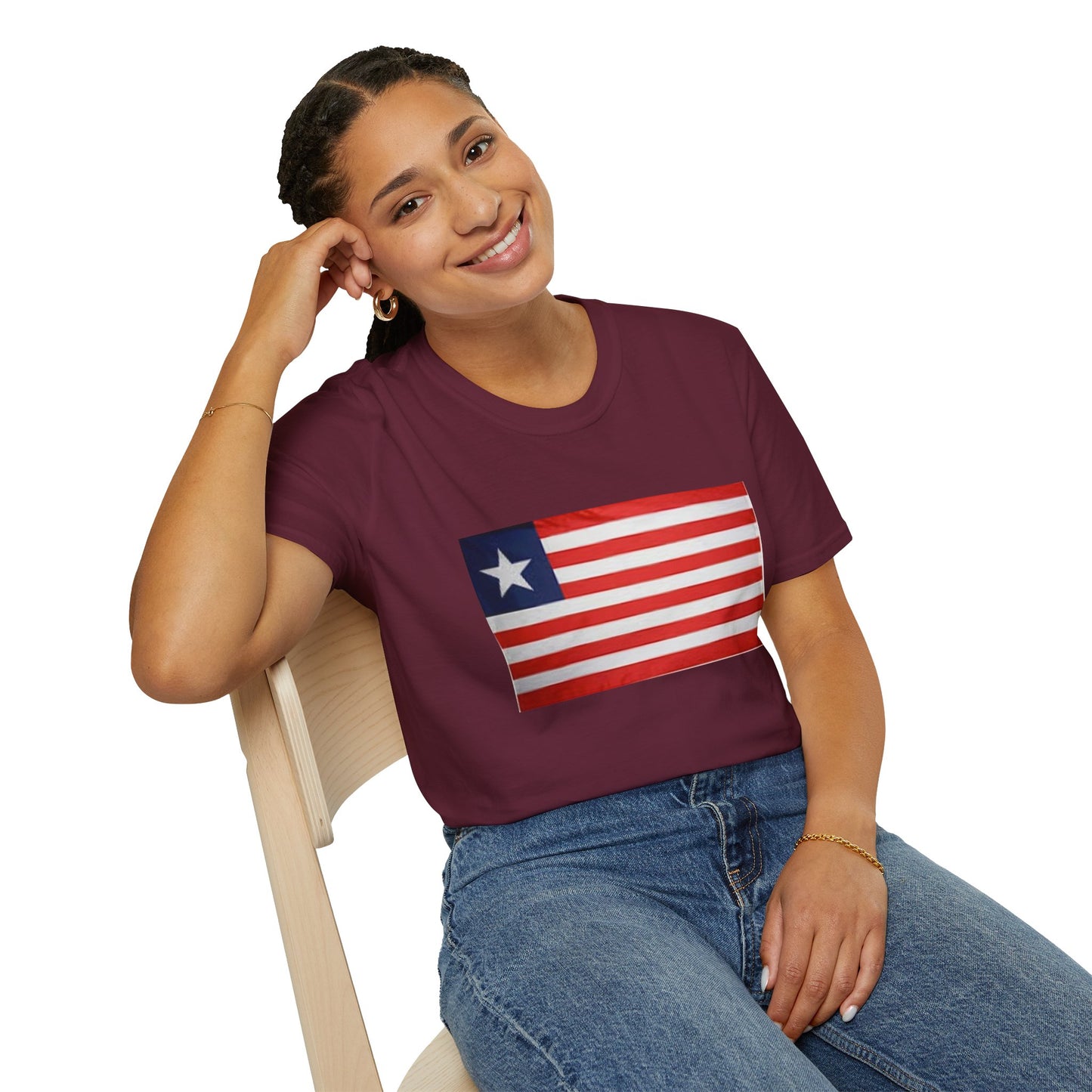 Unisex Softstyle T-Shirt -- Liberia