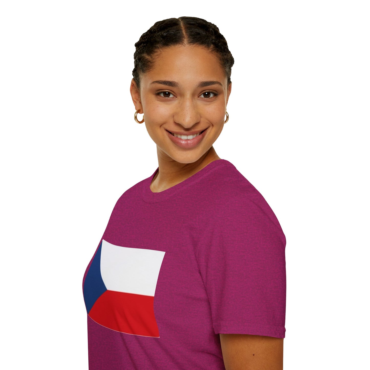 Unisex Softstyle T-Shirt -- Czechia