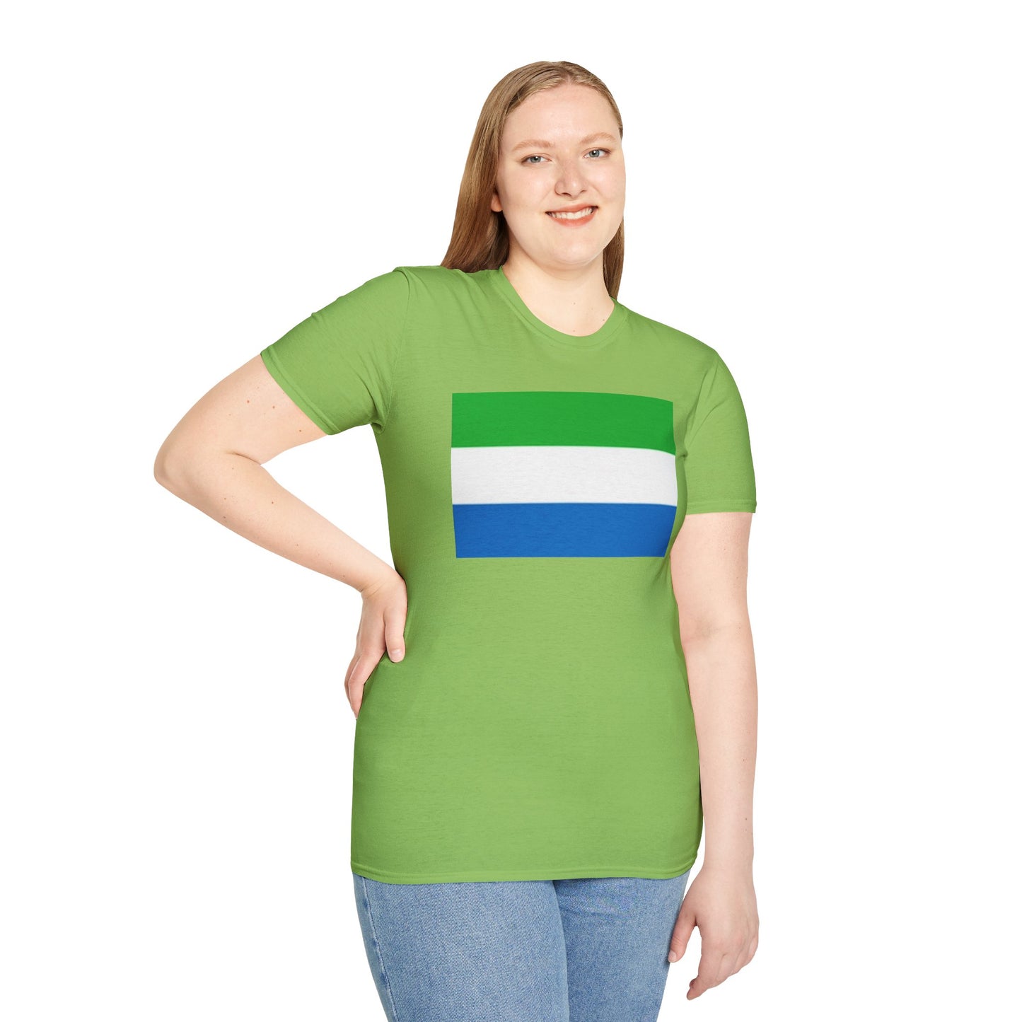 Unisex Softstyle T-Shirt -- Sierra Leone