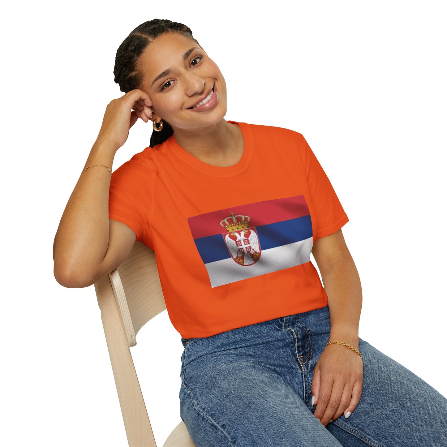 Unisex Softstyle T-Shirt -- Serbia