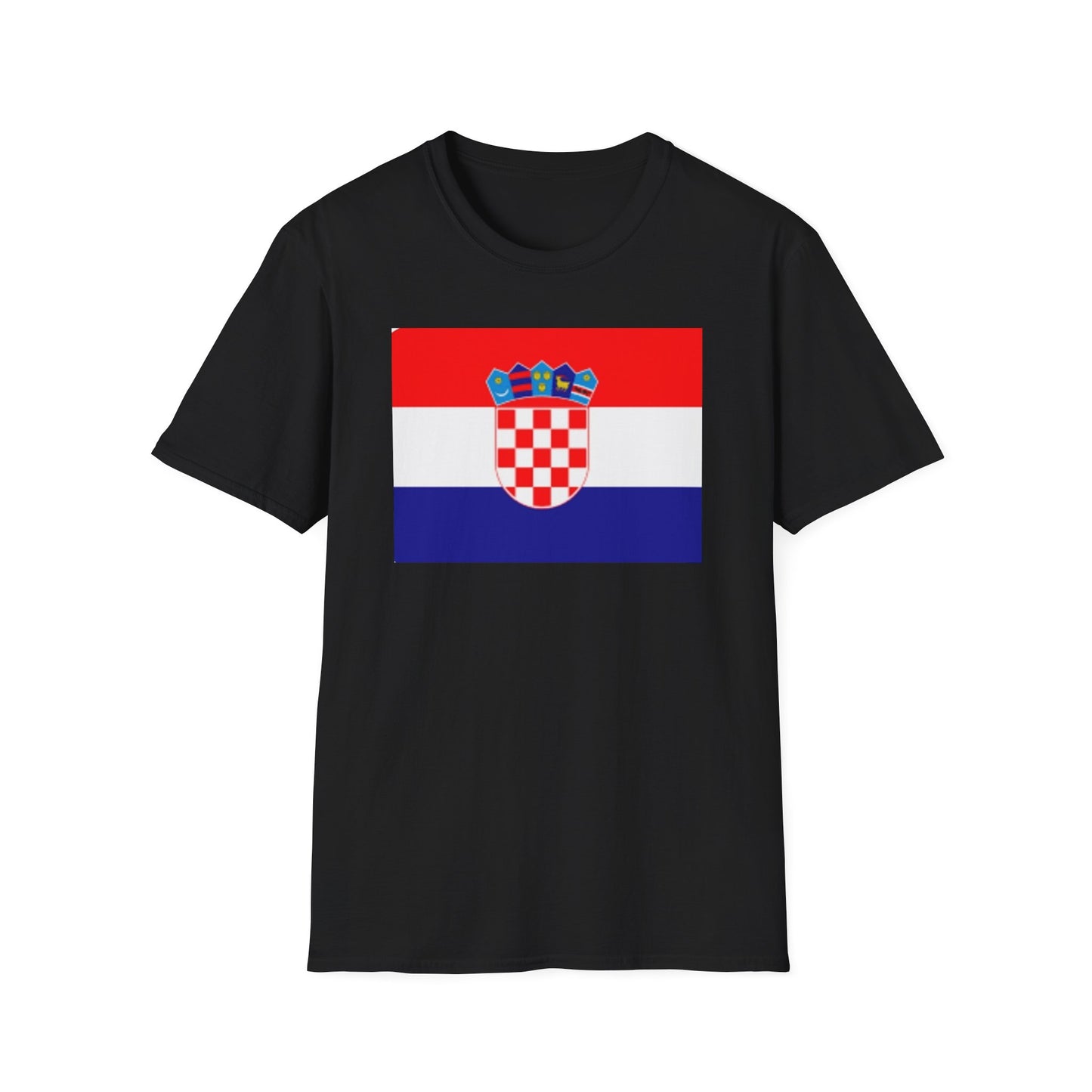 Unisex Softstyle T-Shirt -- Croatia