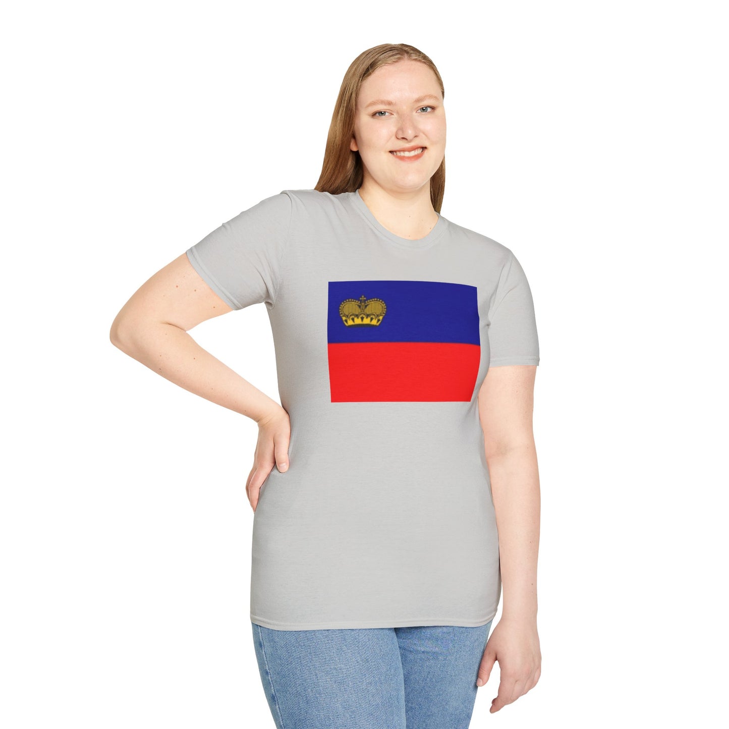 Unisex Softstyle T-Shirt -- Liechtenstein