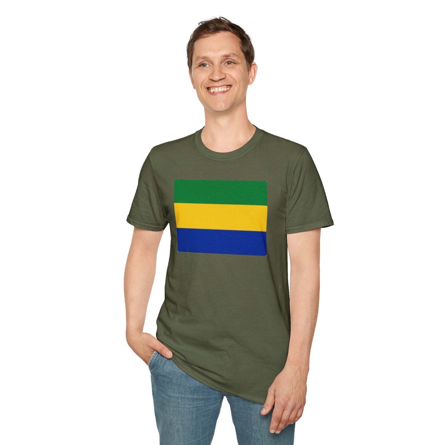 Unisex Softstyle T-Shirt -- Gabon