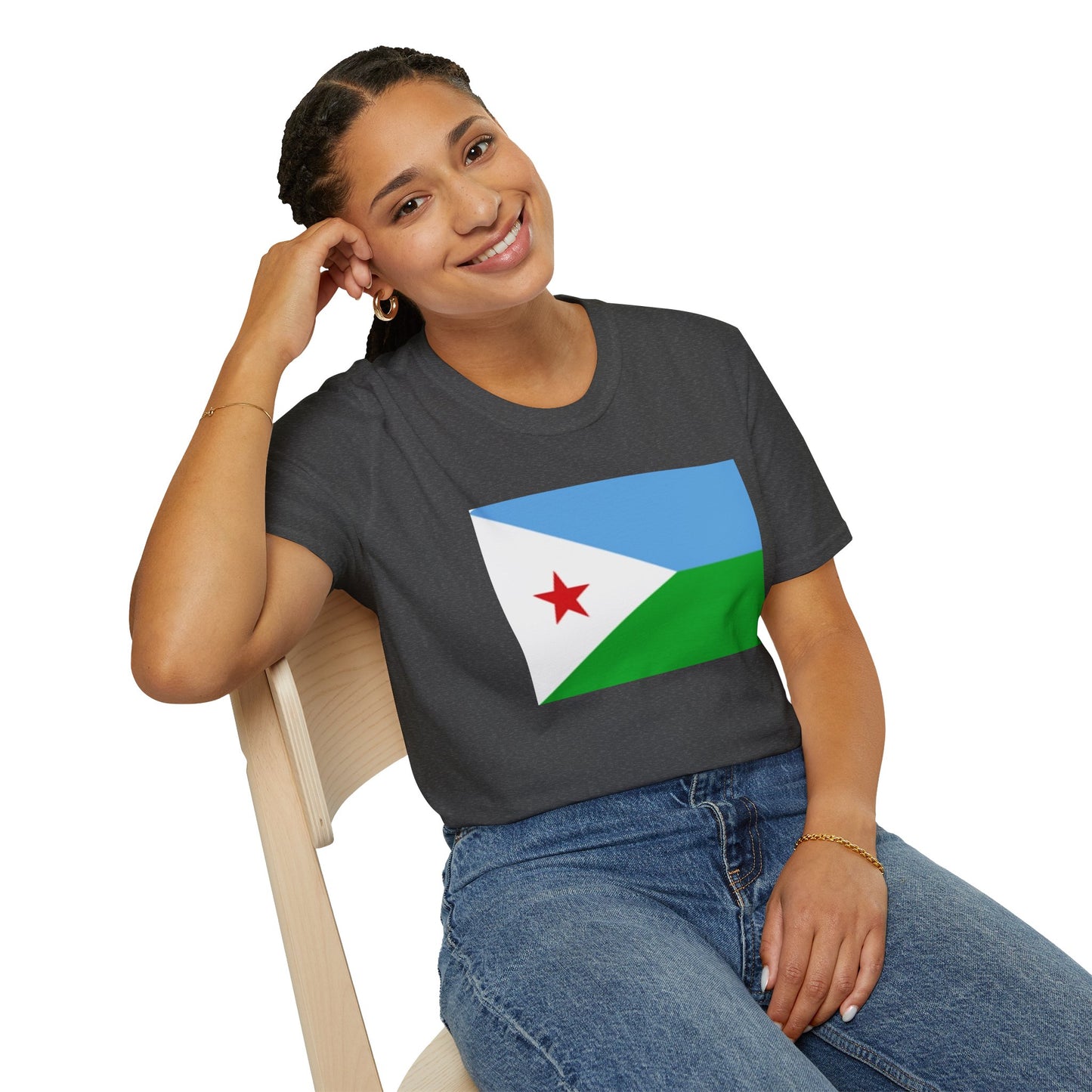 Unisex Softstyle T-Shirt -- Djibouti