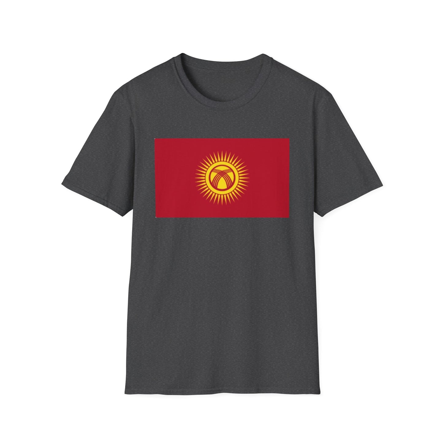Unisex Softstyle T-Shirt -- Kyrgyzstan