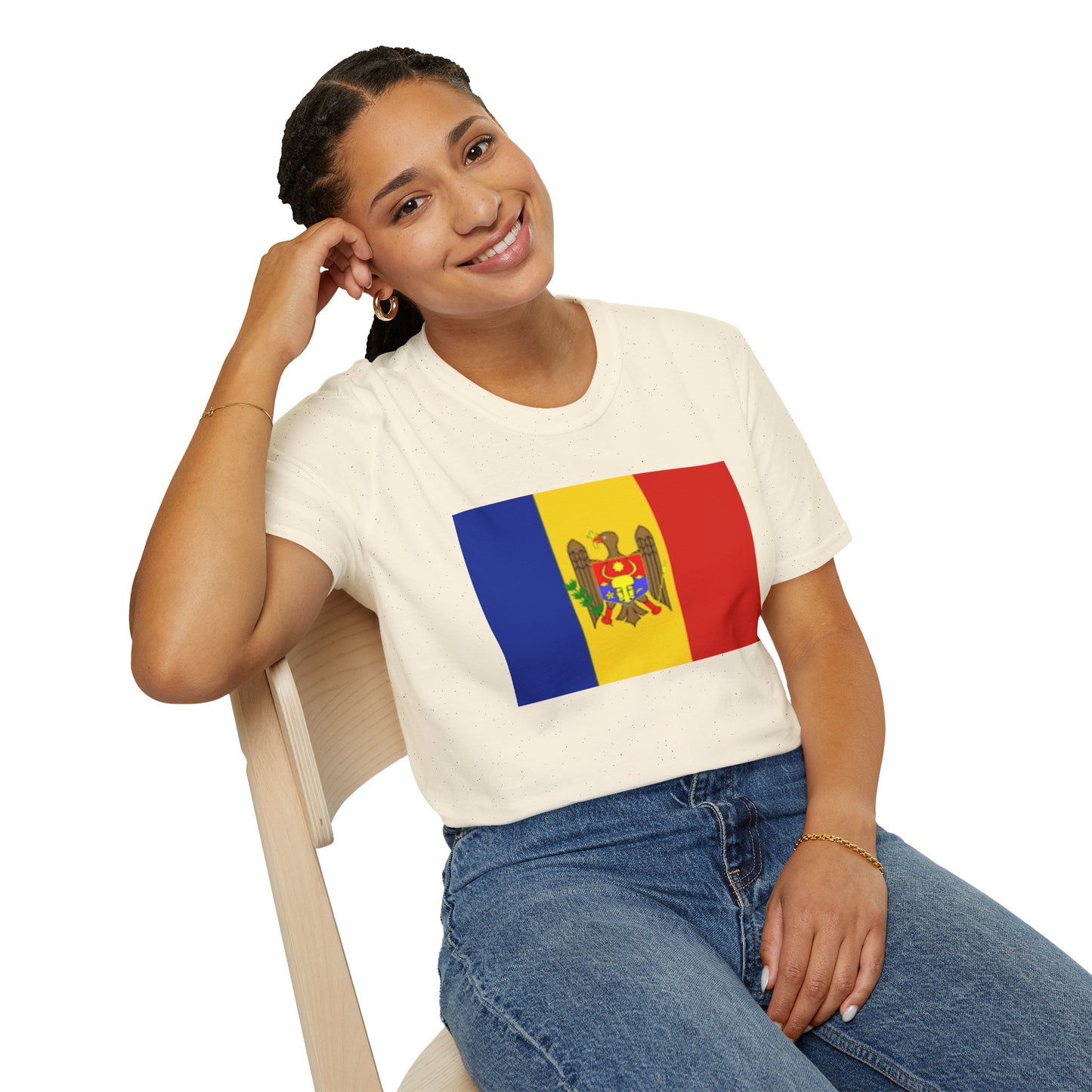 Unisex Softstyle T-Shirt -- Moldova