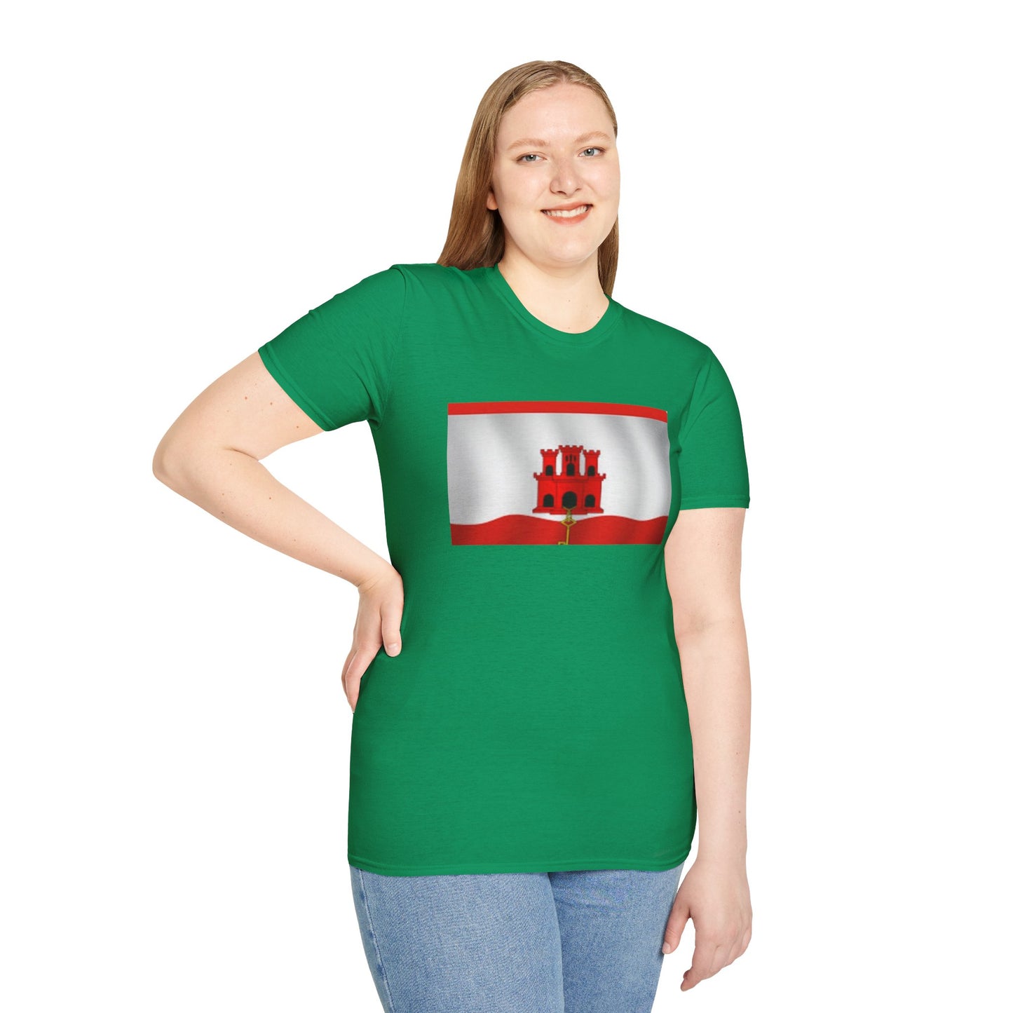 Unisex Softstyle T-Shirt -- Gibraltar