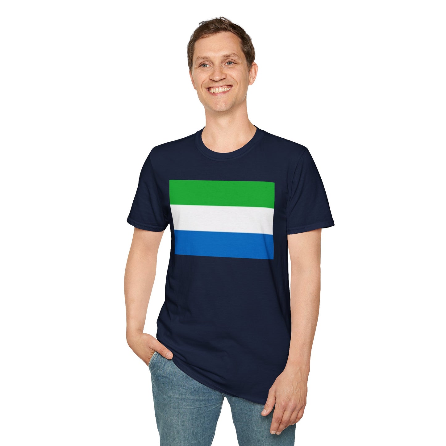 Unisex Softstyle T-Shirt -- Sierra Leone