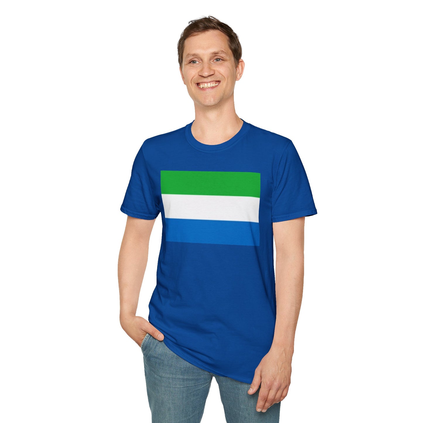 Unisex Softstyle T-Shirt -- Sierra Leone