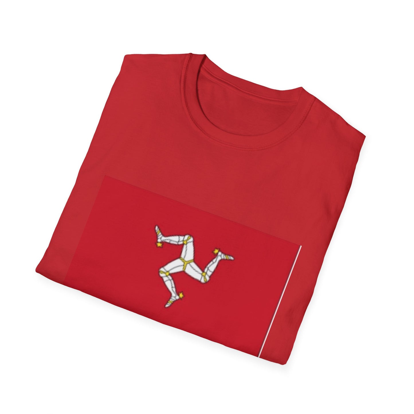 Unisex Softstyle T-Shirt -- Isle of Man