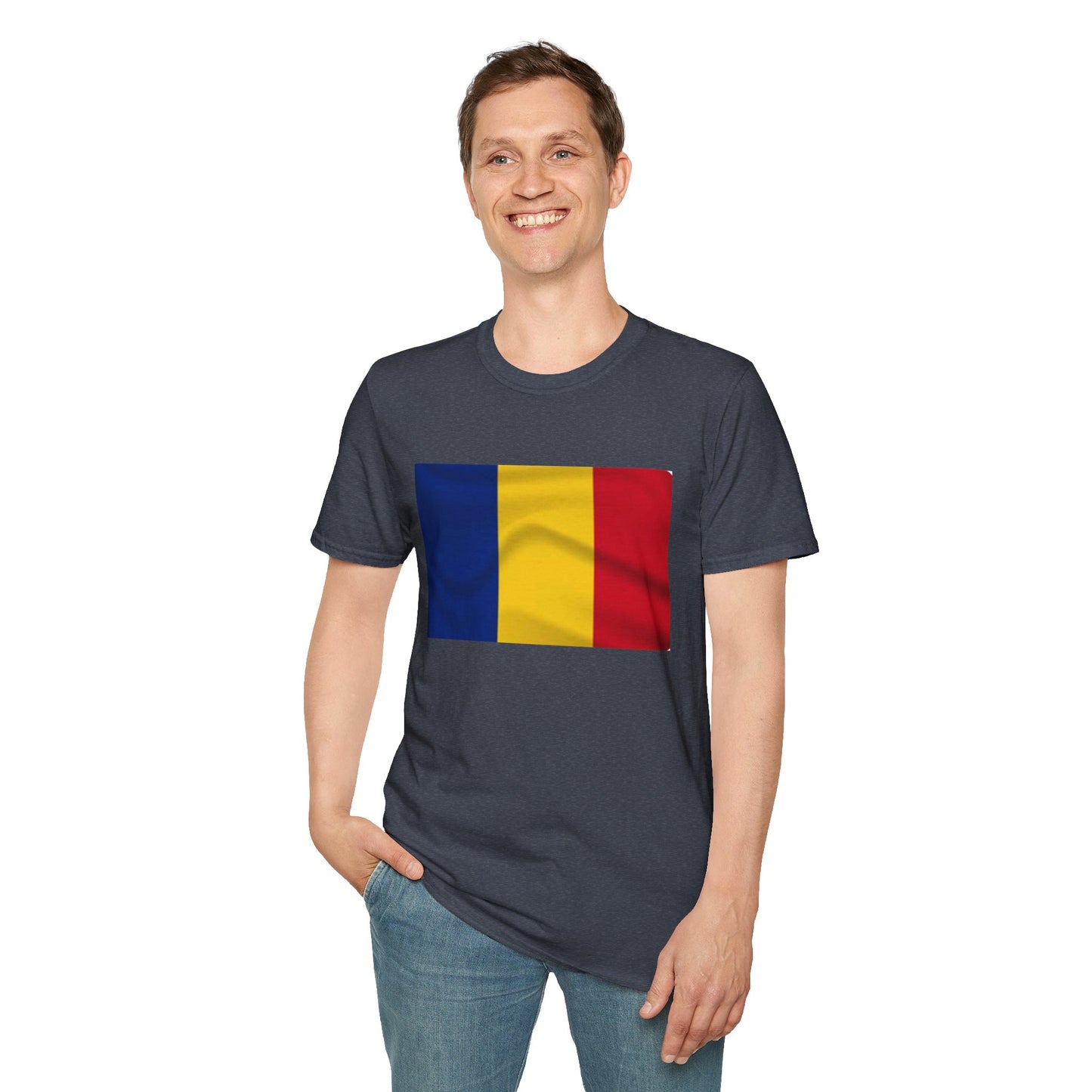 Unisex Softstyle T-Shirt -- Romania