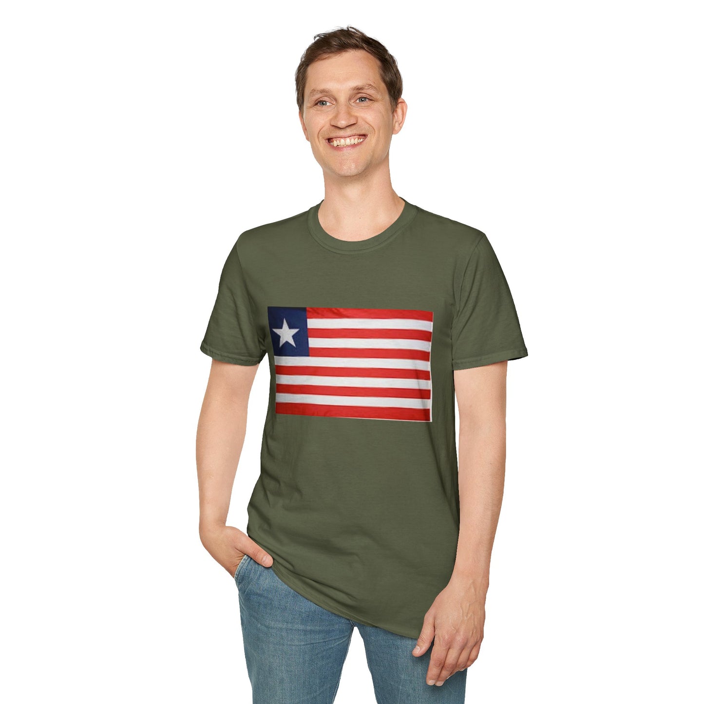 Unisex Softstyle T-Shirt -- Liberia