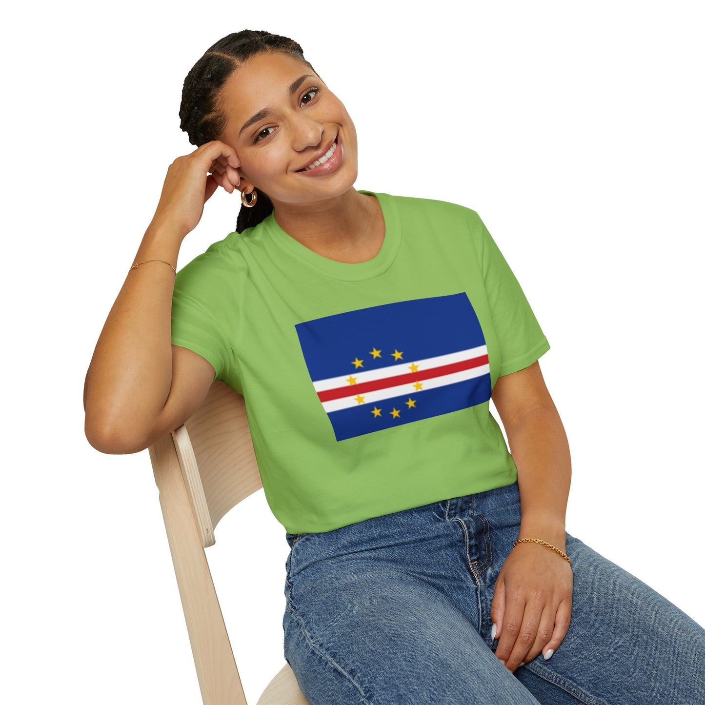 Unisex Softstyle T-Shirt -- Cabo Verde